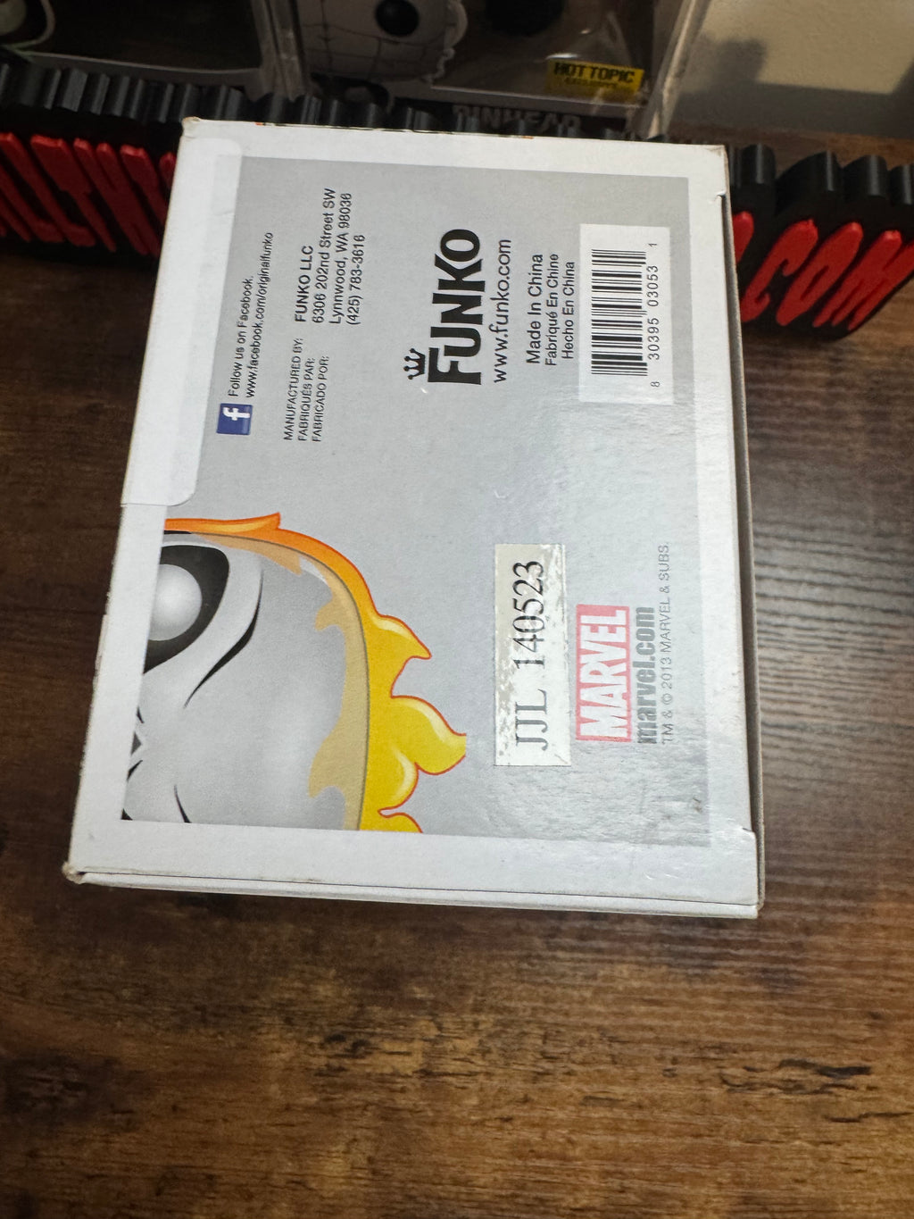 Signed Nicolas Cage Ghost Rider #18