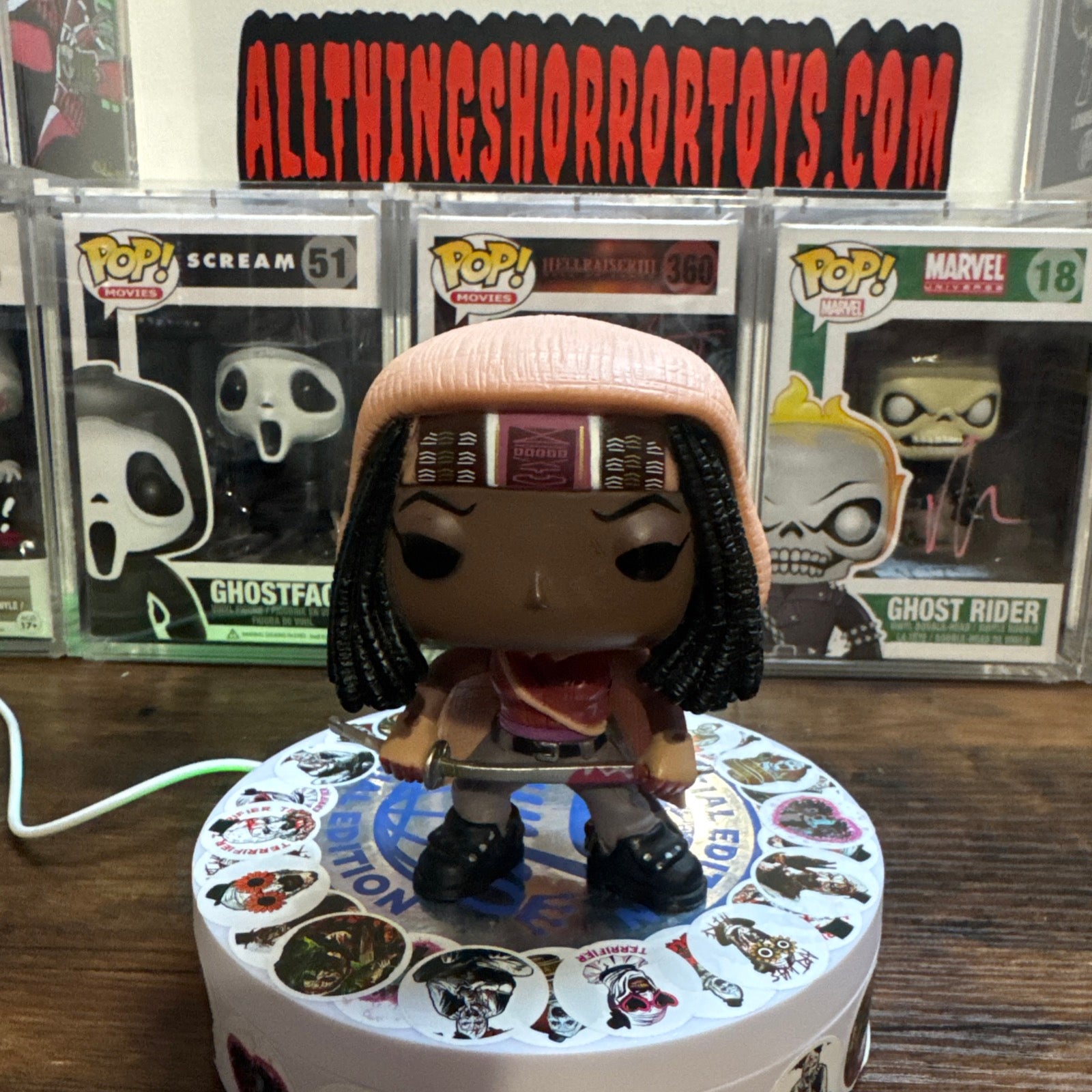 Vaulted Michonne #38 The Walking Dead Out Of Box