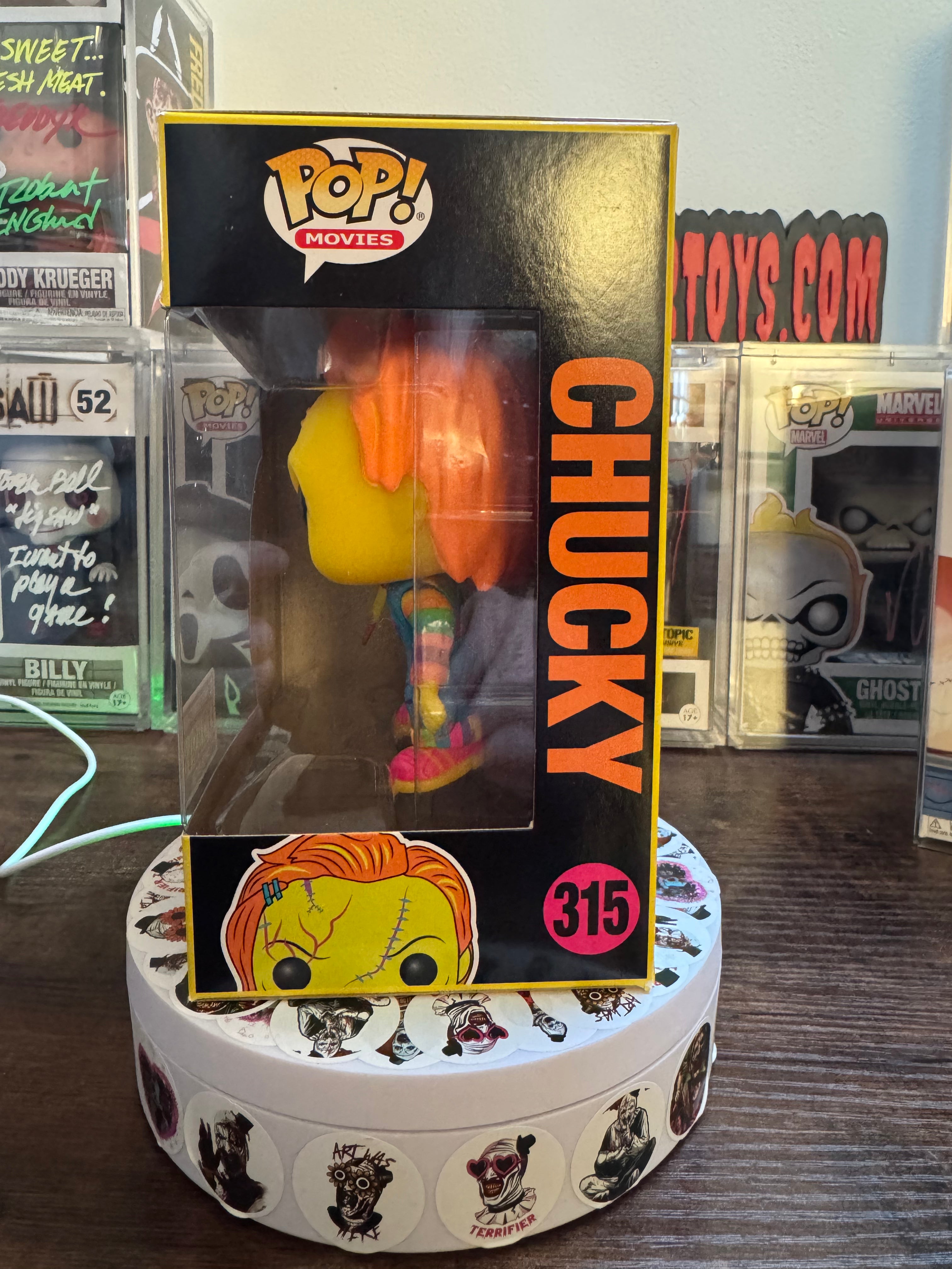 Vaulted Chucky #315 Blacklight Bride of Chucky