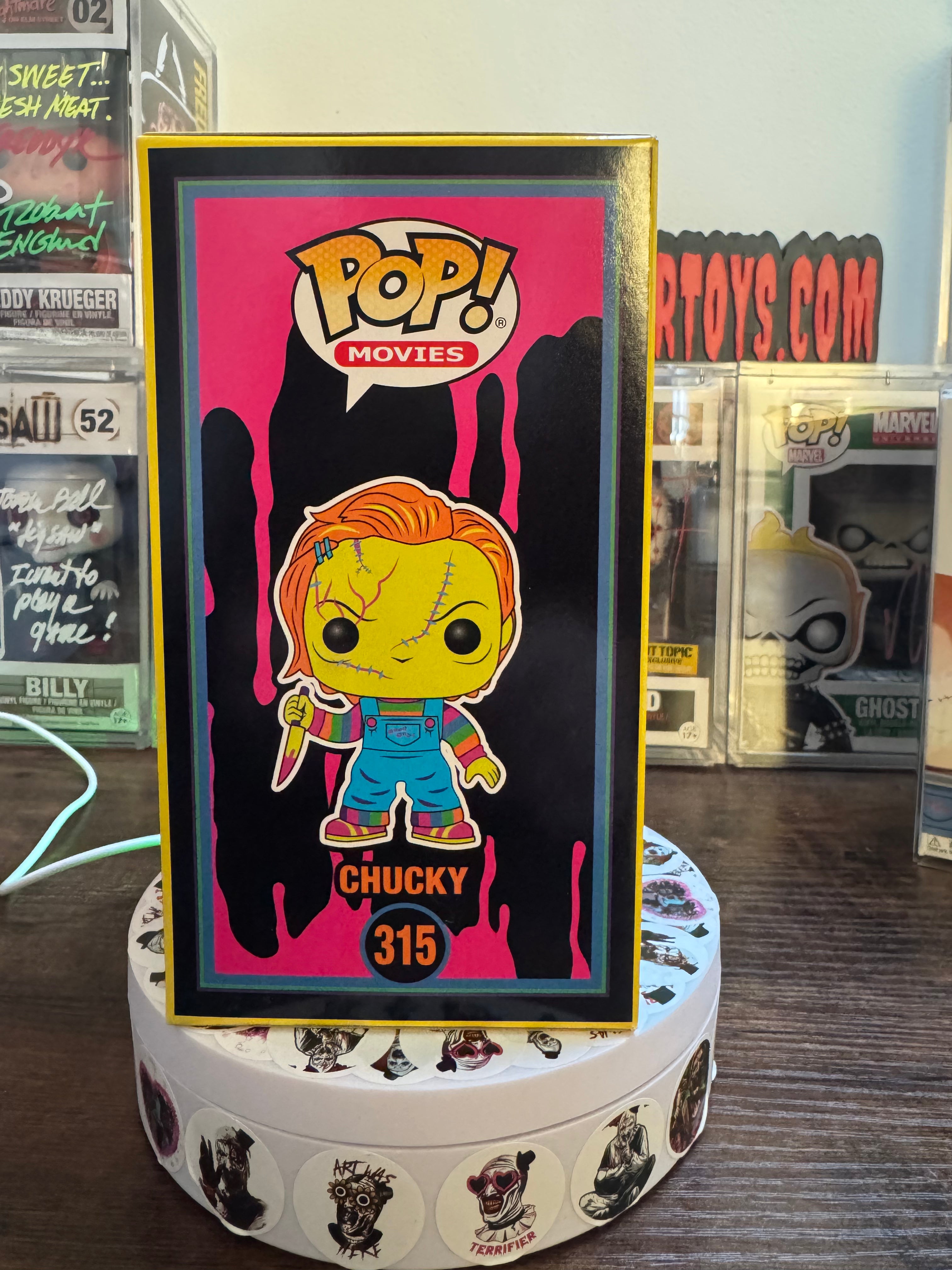 Vaulted Chucky #315 Blacklight Bride of Chucky