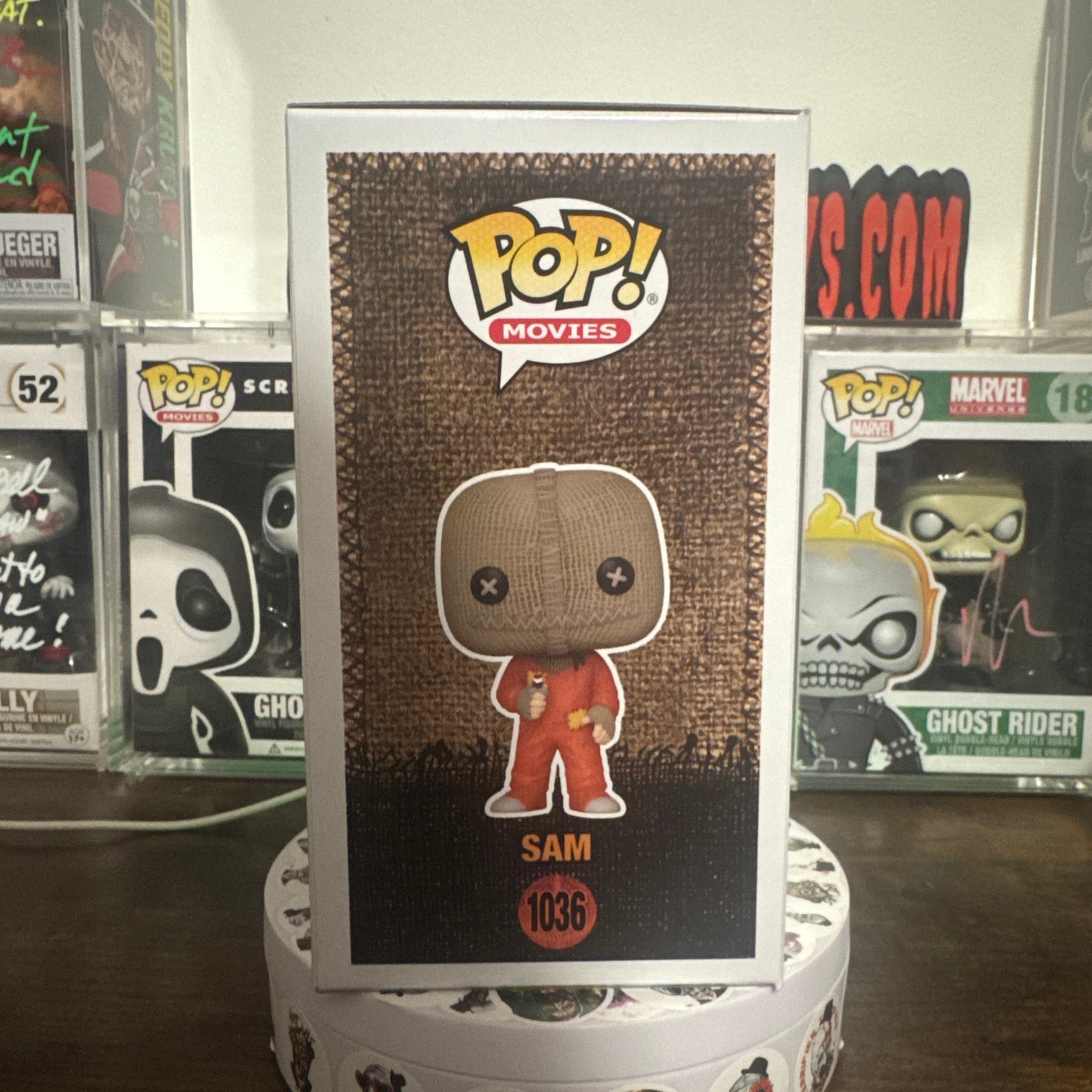 Sam #1036 Trick r Treat Flocked