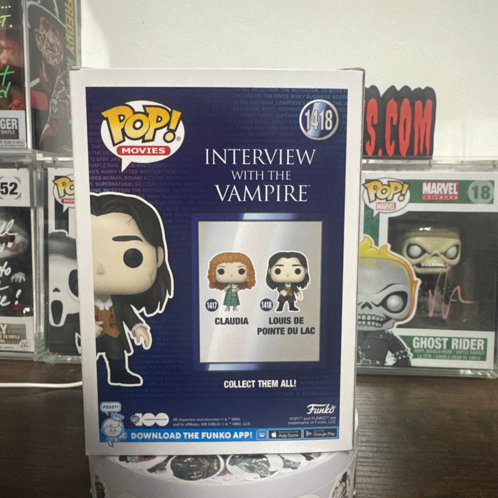 Signed Brad Pitt signed Louis #1418 Interview With A Vampire