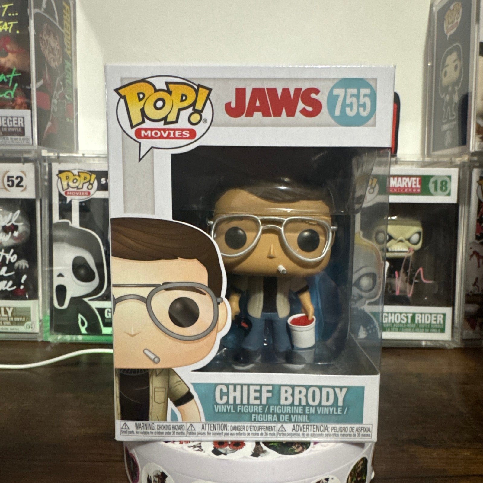 Vaulted Chief Brody #755 Jaws