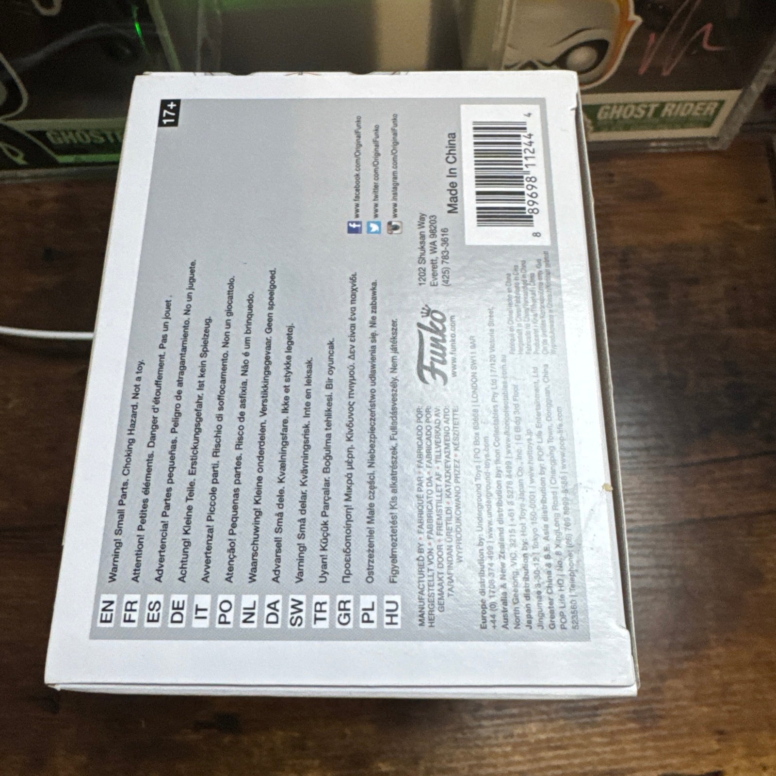 Signed Doug Bradley Pinhead #360 Hellraiser