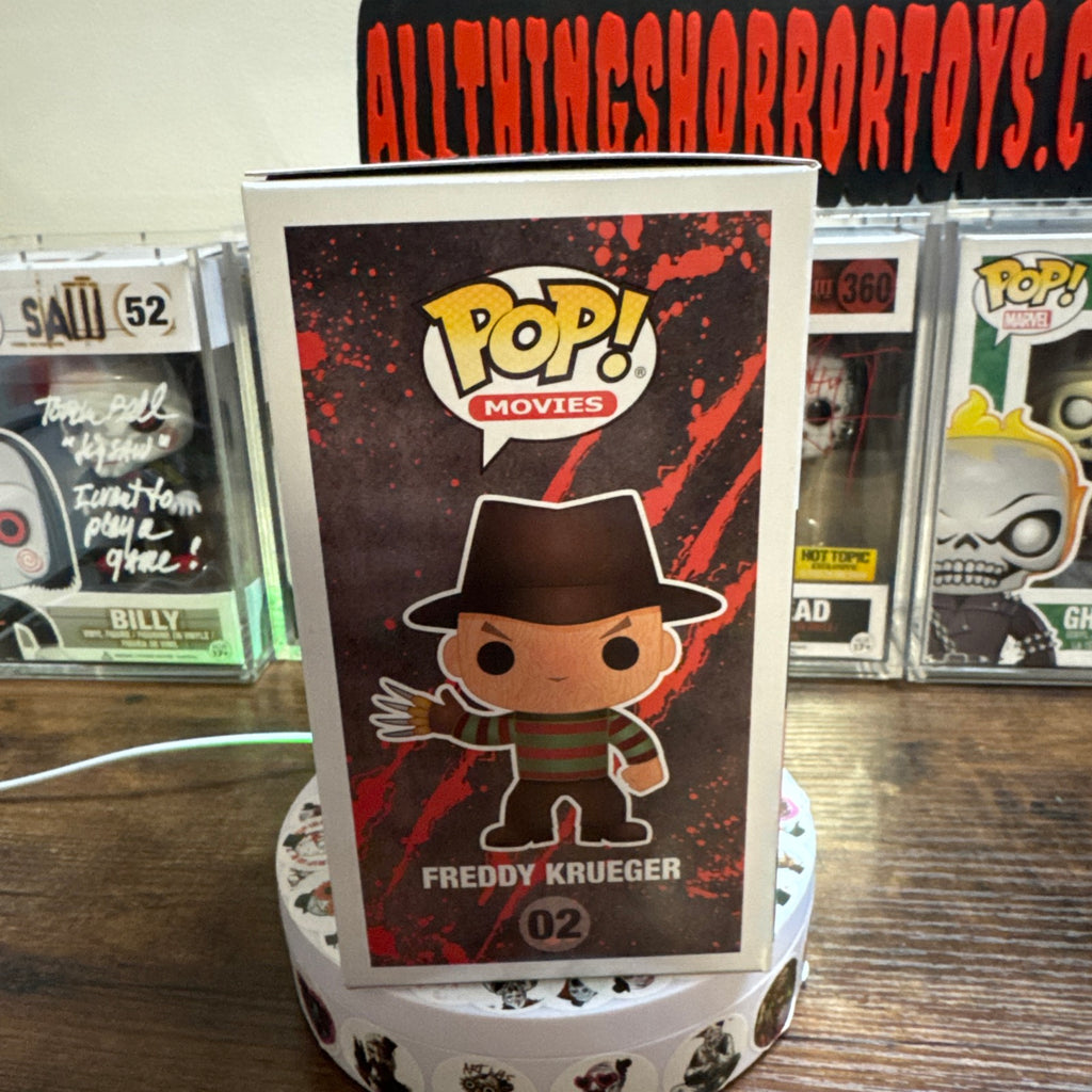 Signed Robert Englund Signed Freddy Krueger #02 Custom Hand Painted