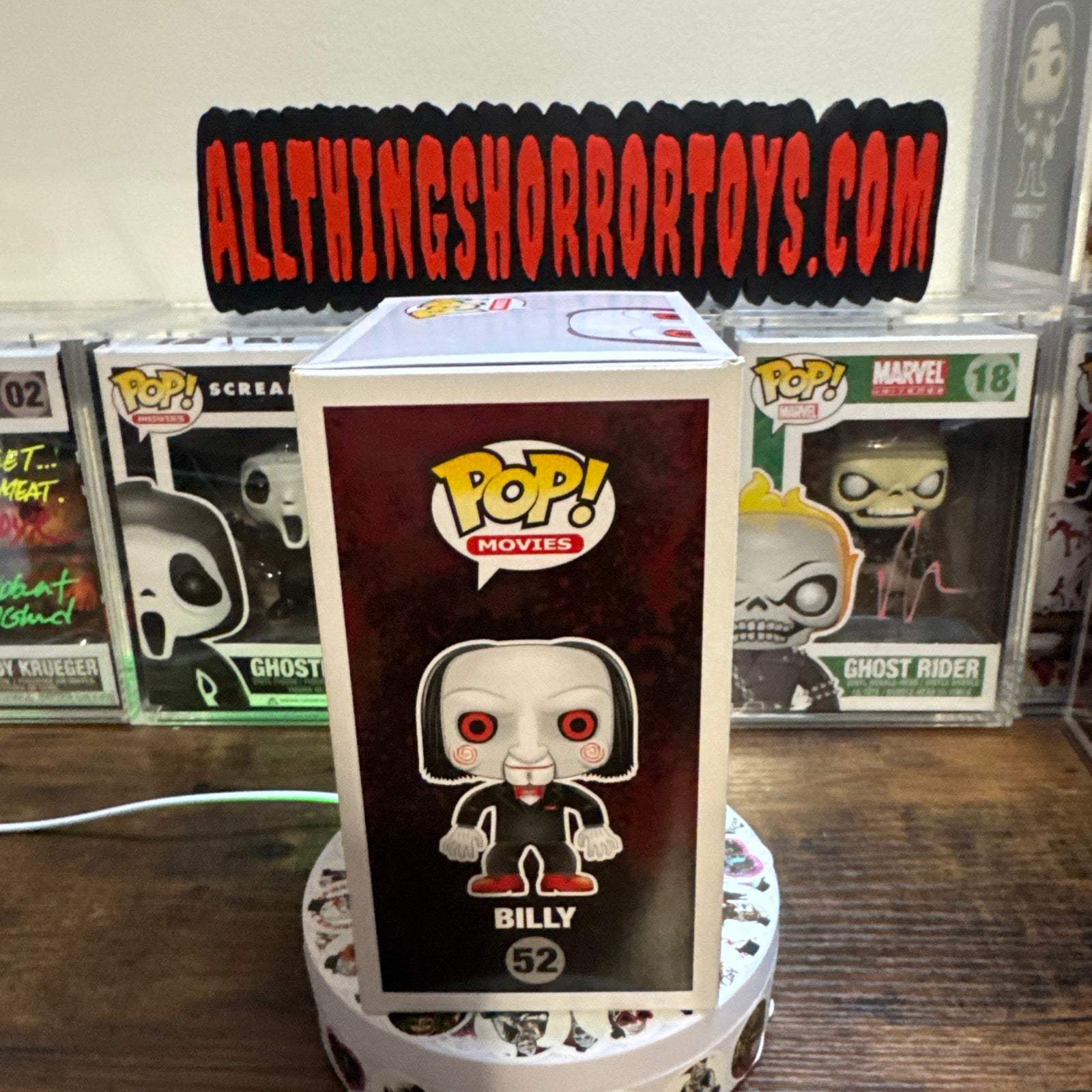 Signed Tobin Bell Billy #52 (2014)