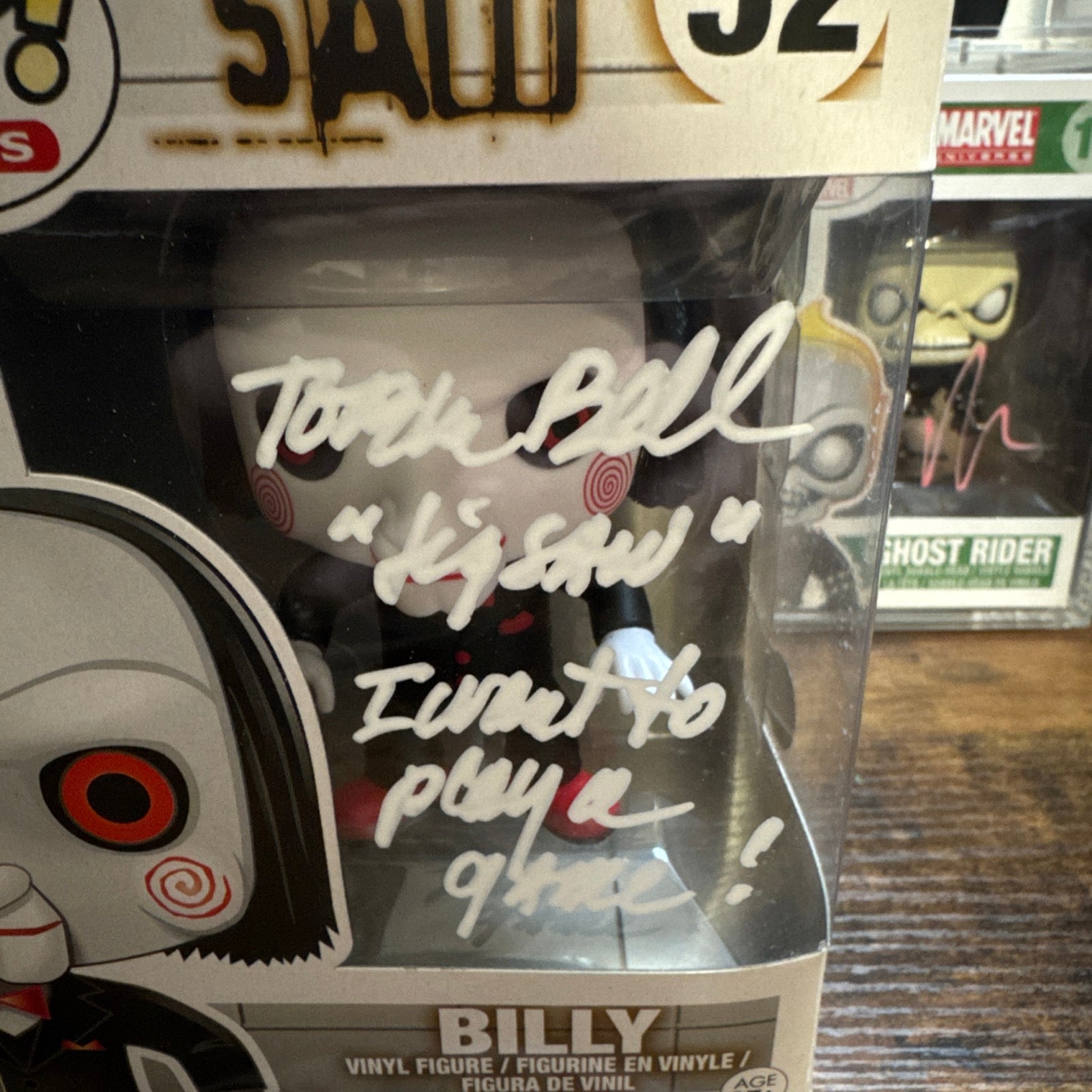 Signed Tobin Bell Billy #52 (2014)