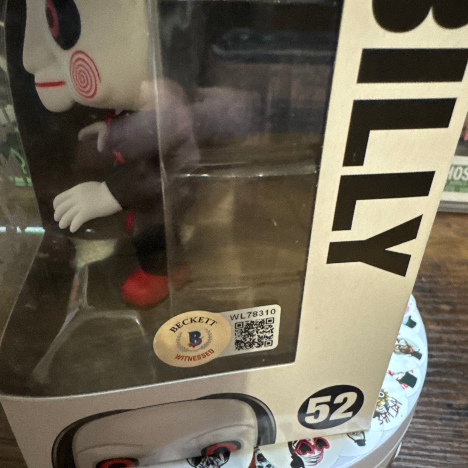 Signed Tobin Bell Billy #52 (2014)