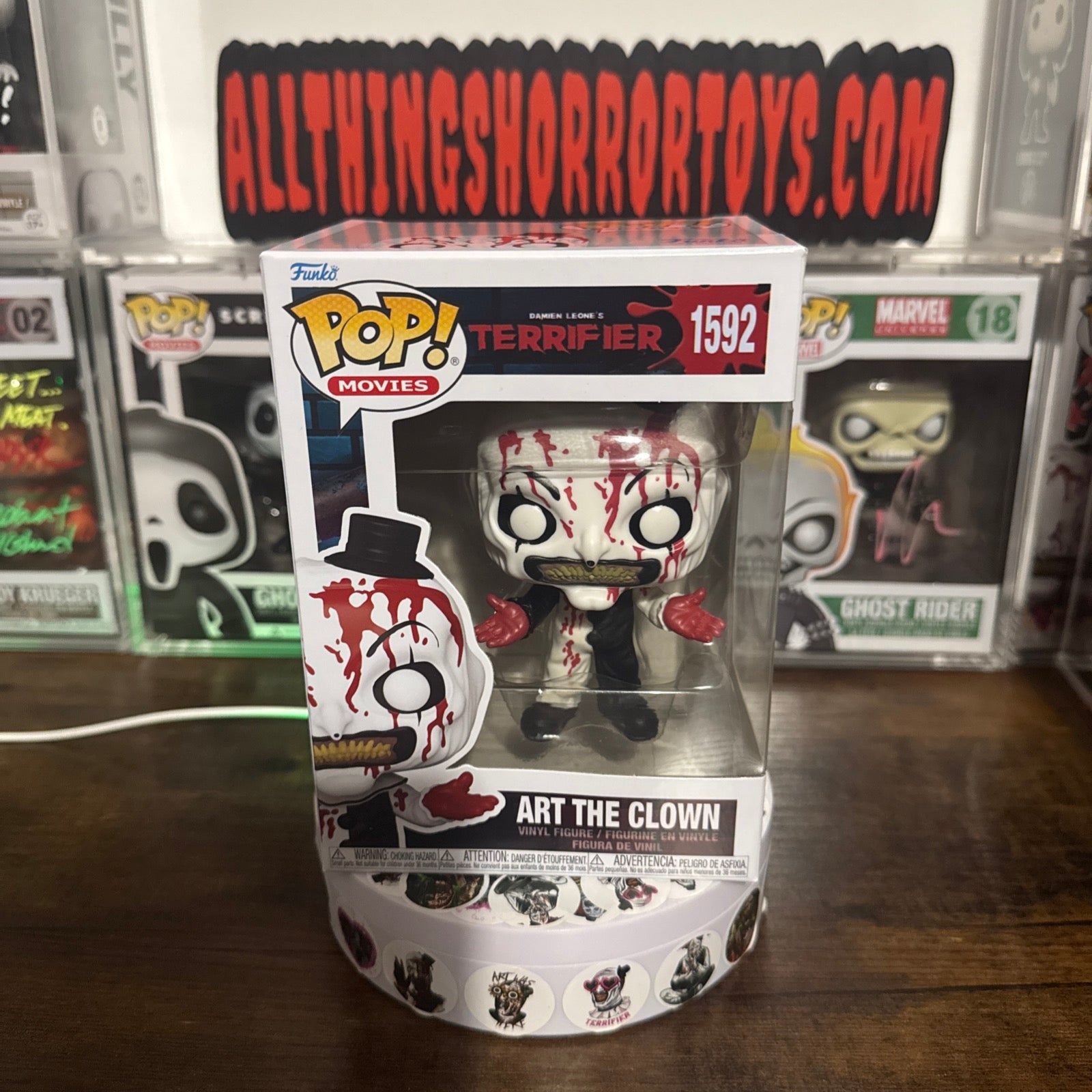 Art The Clown #1592 Bloody Terrifier