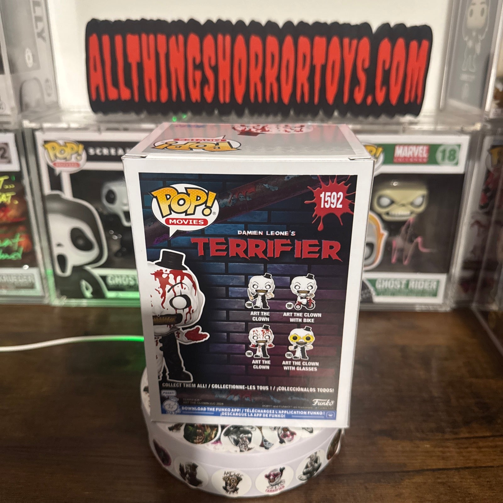 Art The Clown #1592 Bloody Terrifier