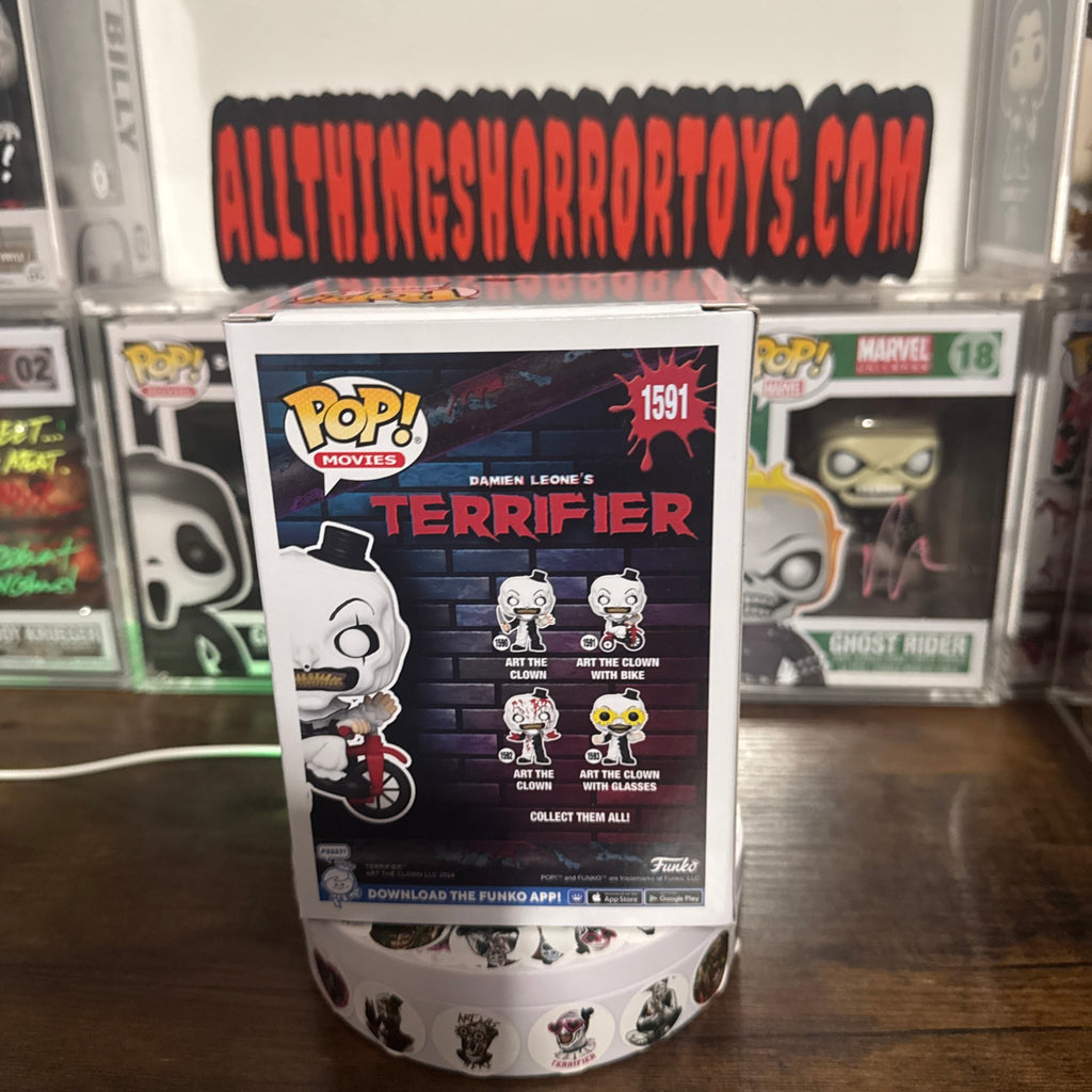 Art The Clown #1591 On Bike Terrifier