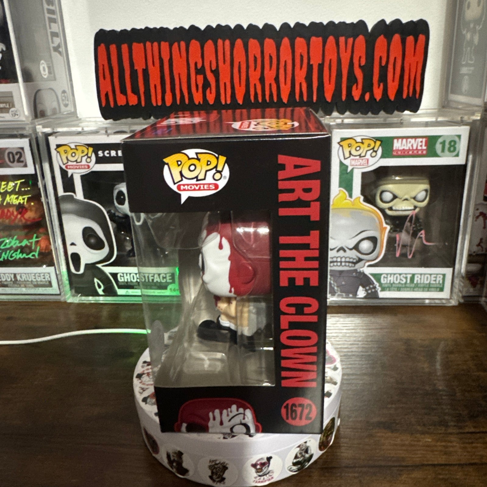 Art The Clown #1672 Sitting down Terrifier