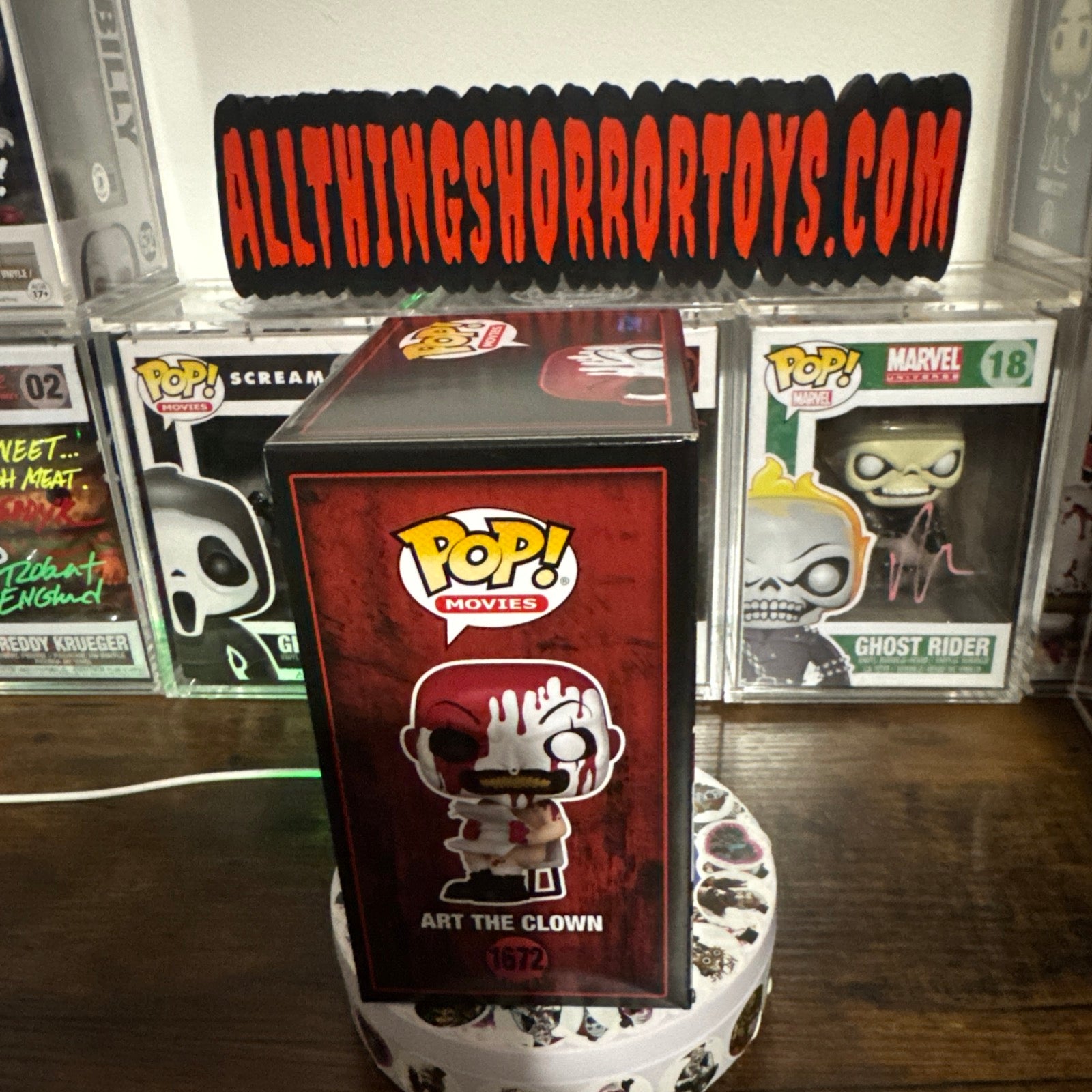 Art The Clown #1672 Sitting down Terrifier