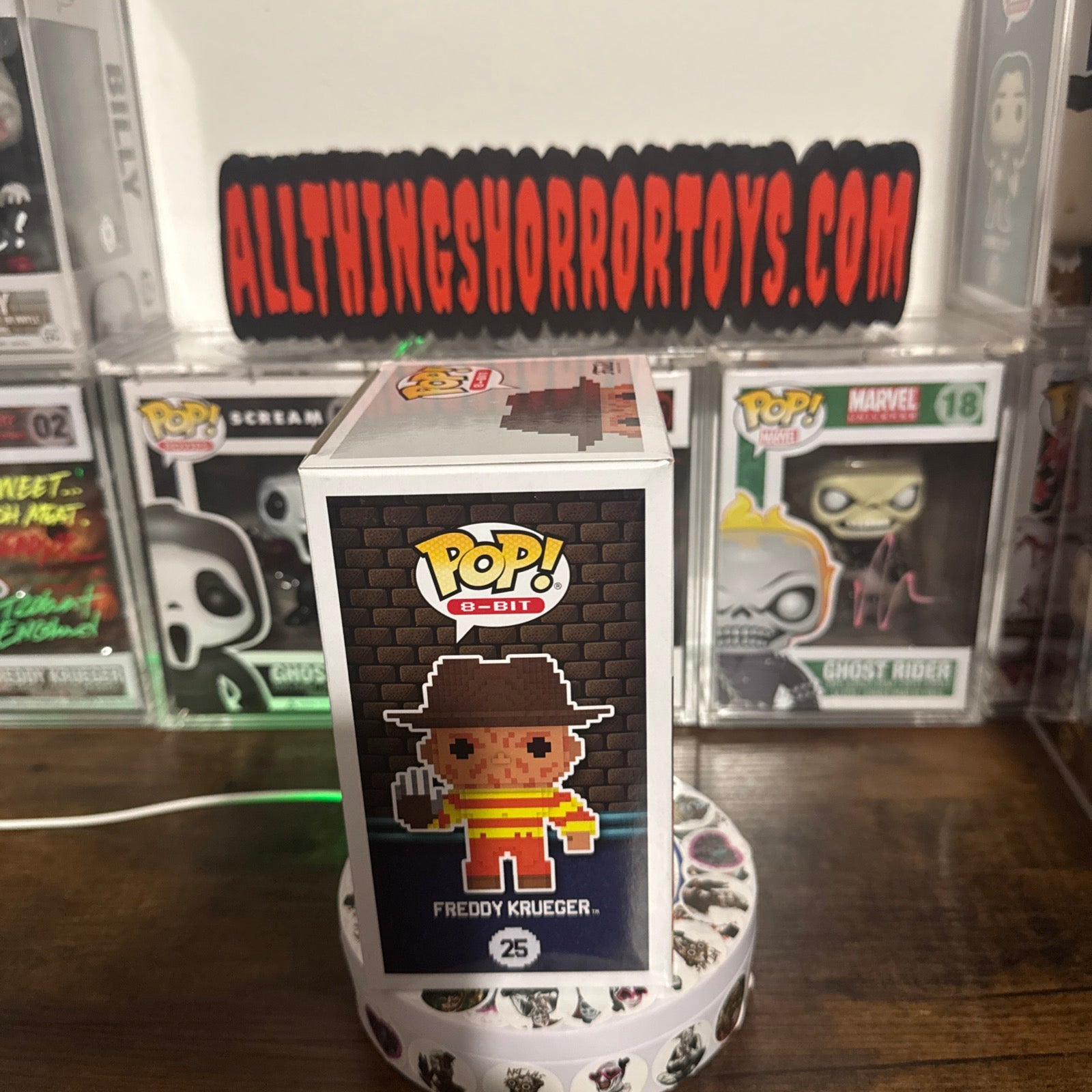 Vaulted Freddy Krueger #25 8-Bit Nightmare On Elm Street