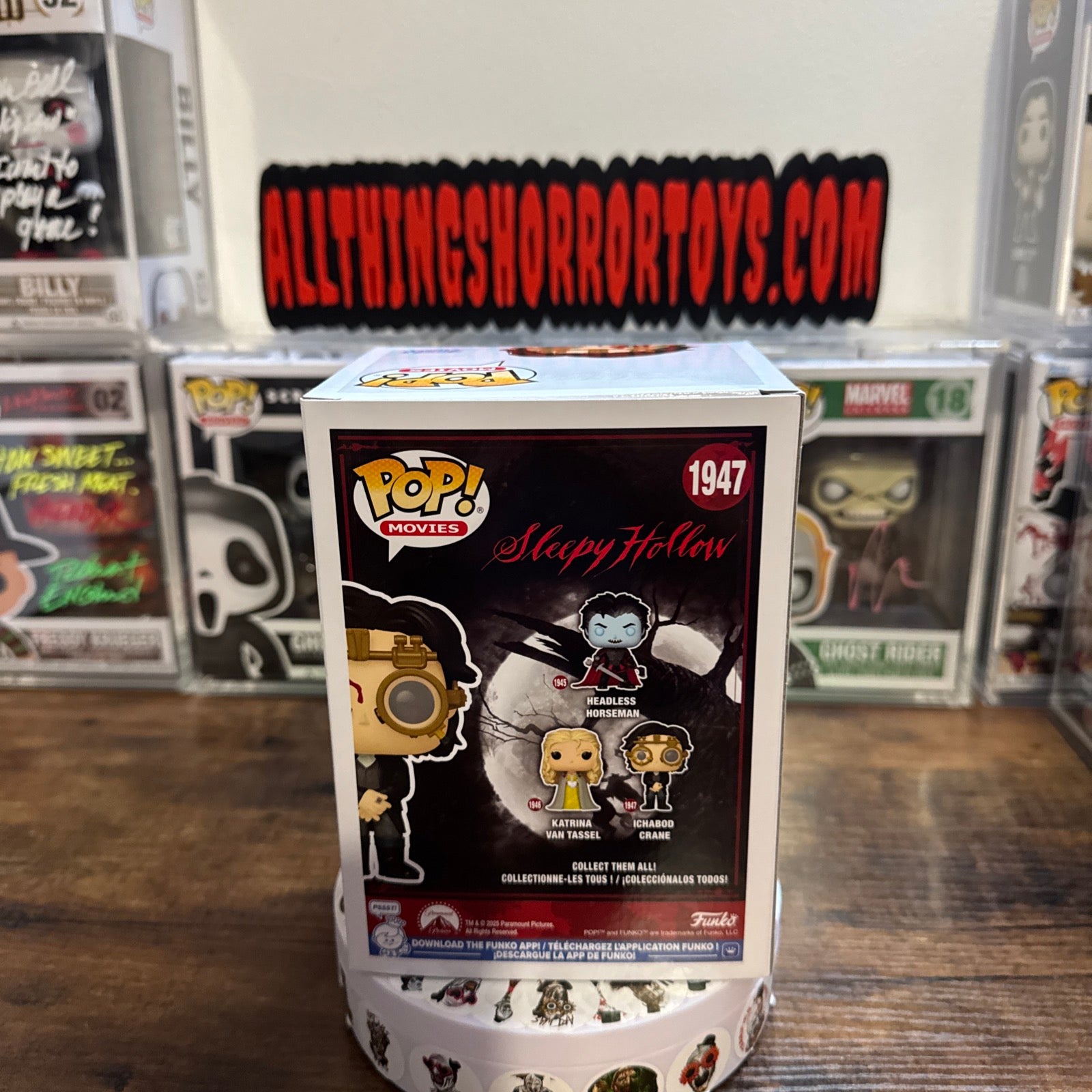 Ichabod Crane #1947 Bloody Sleepy Hollow