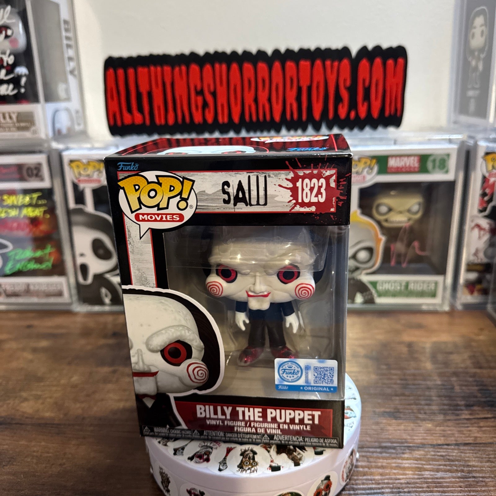 Billy The Puppet #1823 Saw