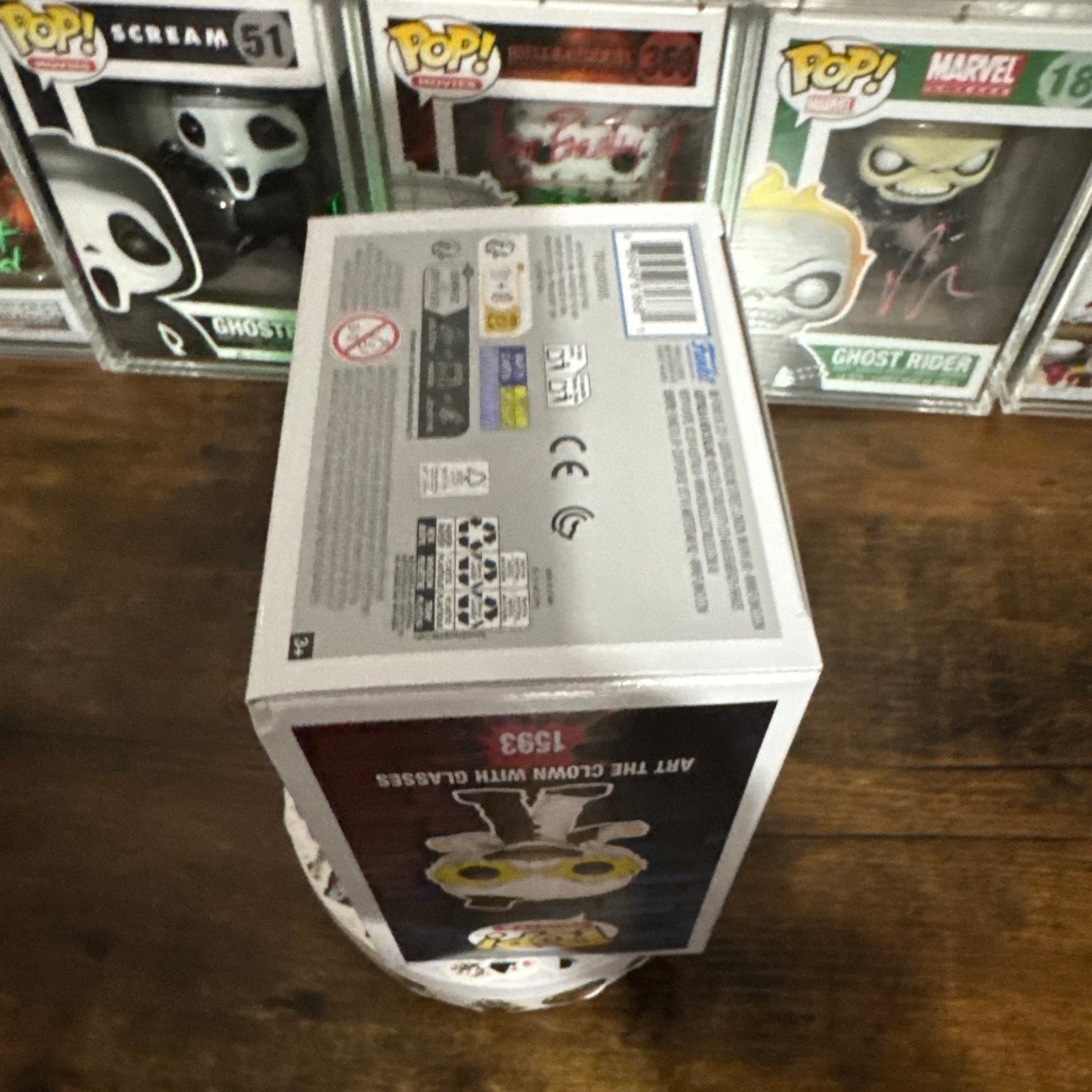 Art the clown with glasses #1593