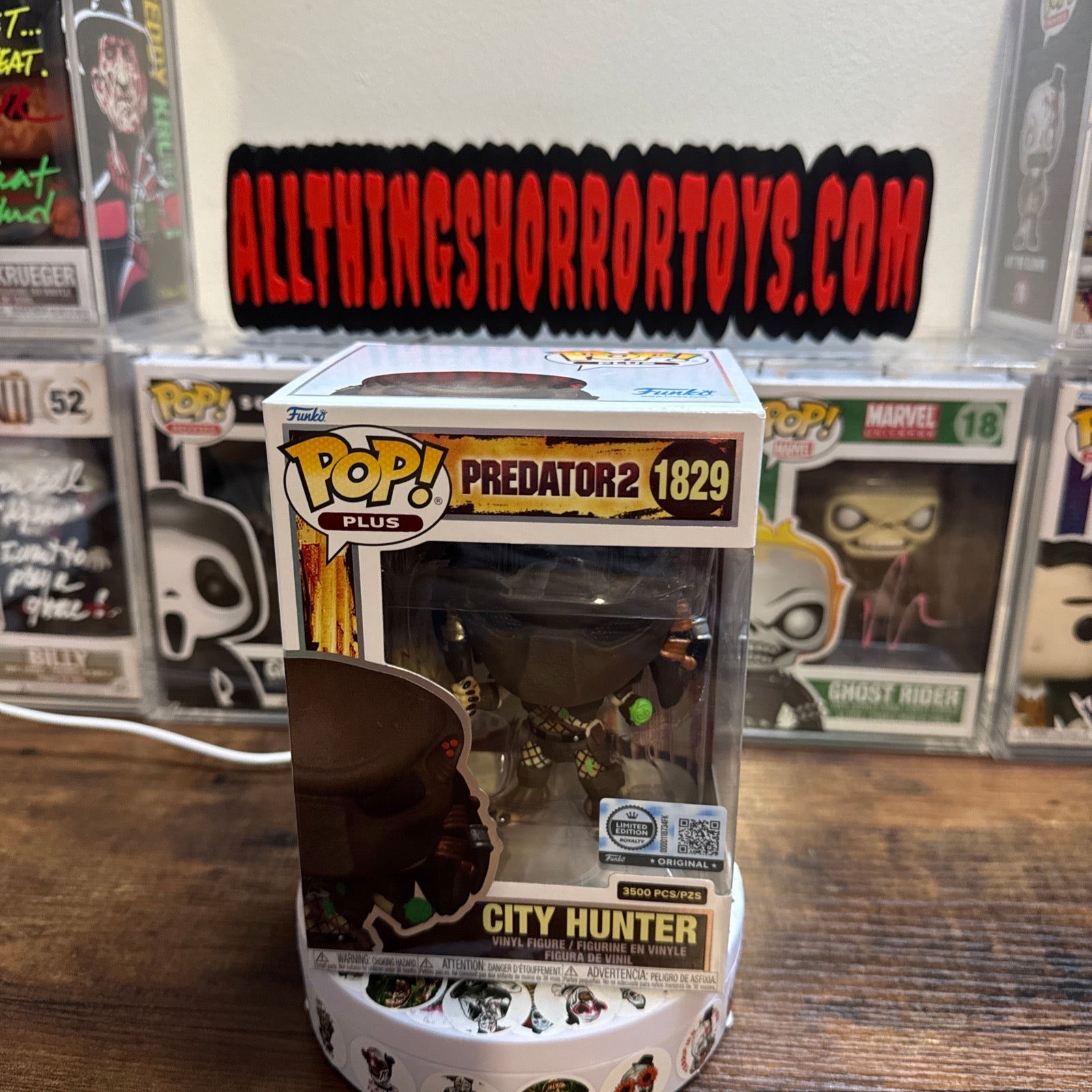 City Hunter #1829 3500 PCS Limited Edition Predator 2