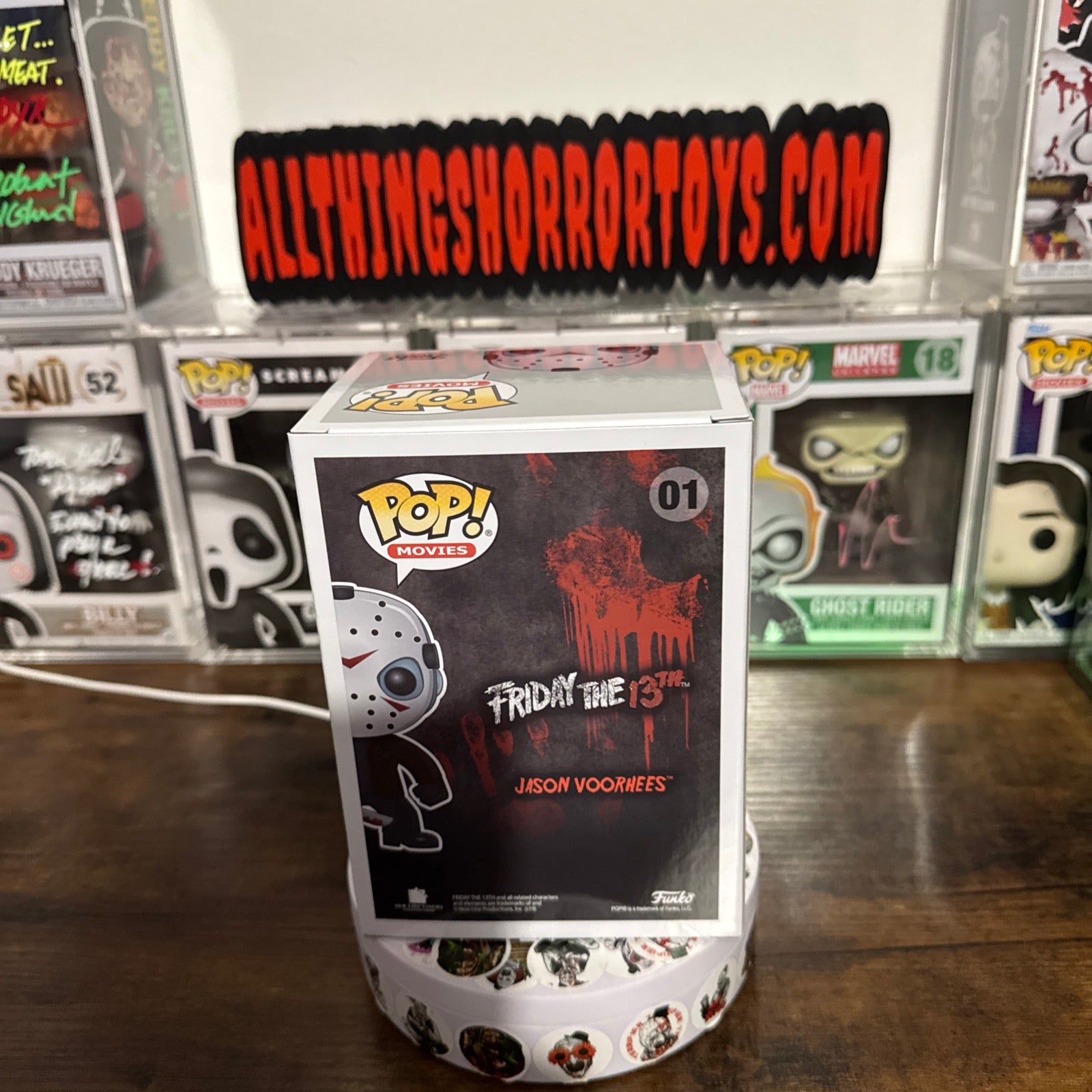 Jason Voorhees #01 Friday 13th in Blood Splatter Protector