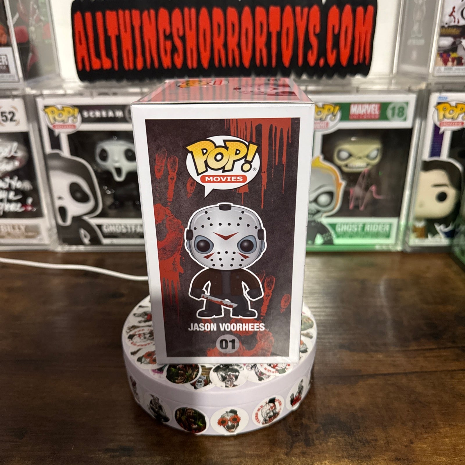 Jason Voorhees #01 Friday 13th in Blood Splatter Protector