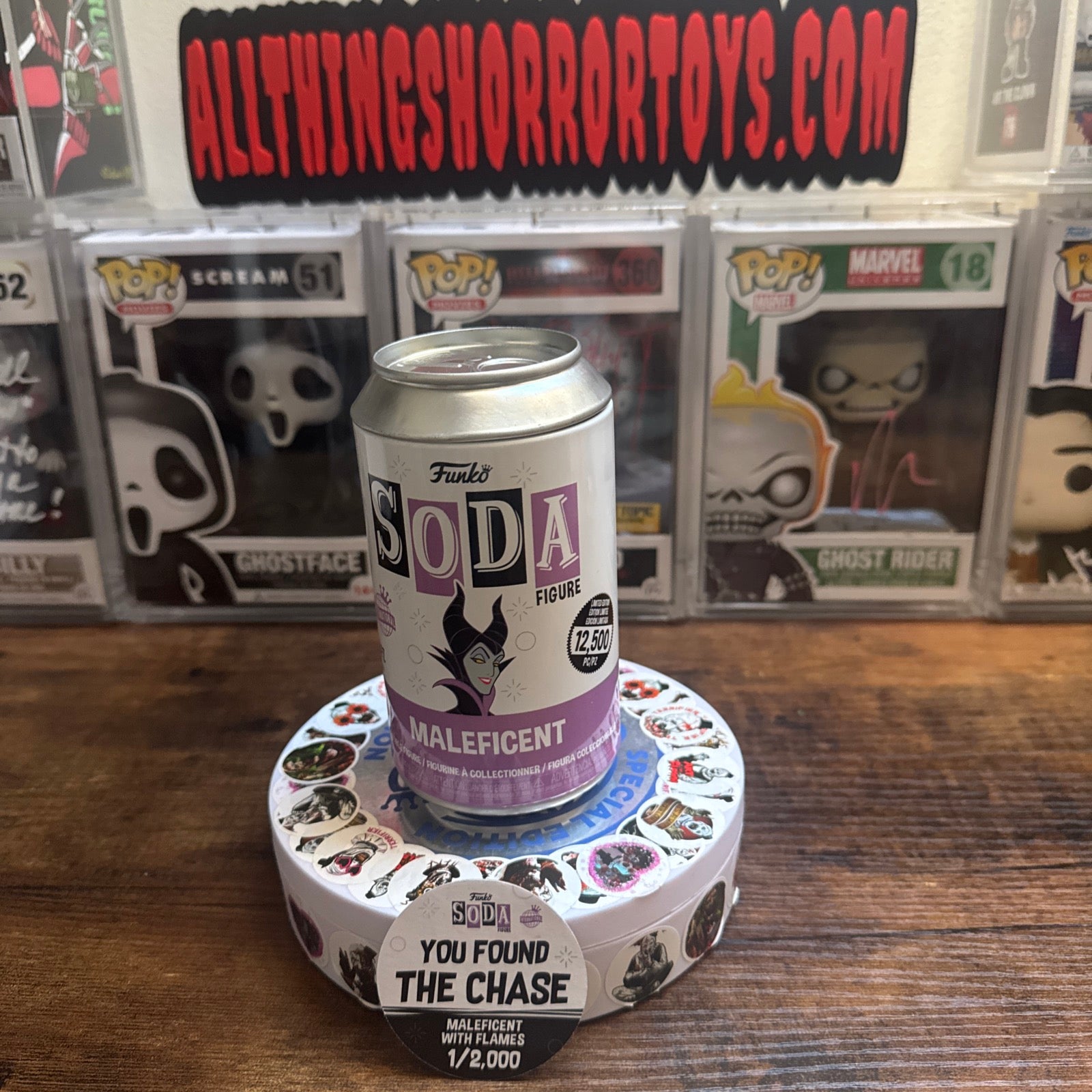 Maleficent Funko Soda Chase Edition