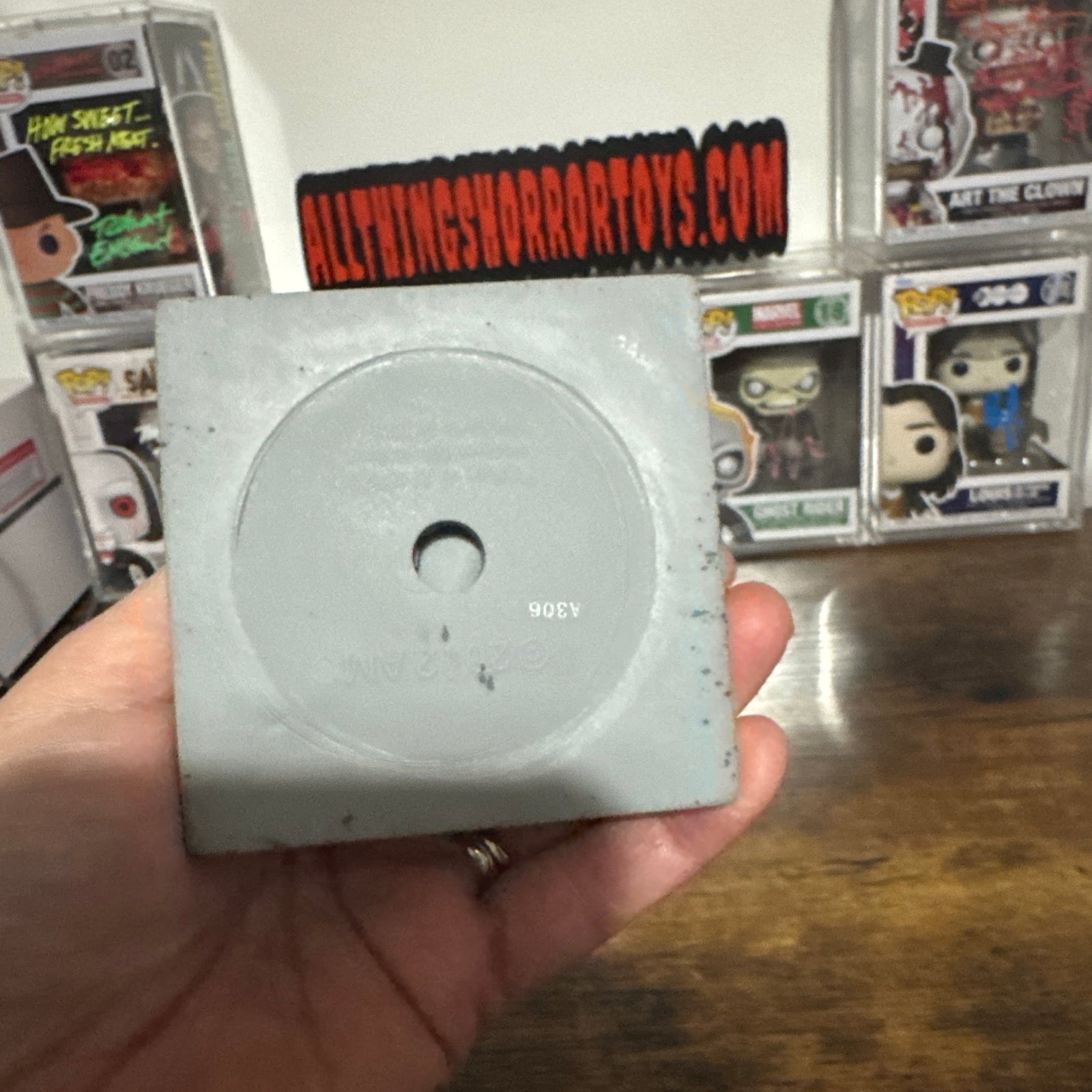 Rick Grimes Funko Wacky Wobbler Head Knocker Box Damage