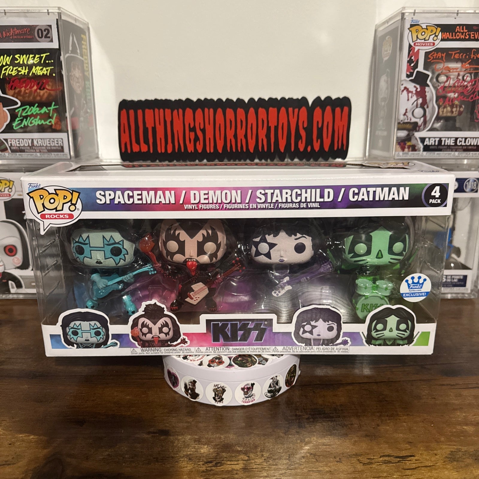 Kiss 4 Pack Spaceman/Demon/Starchild/Catman