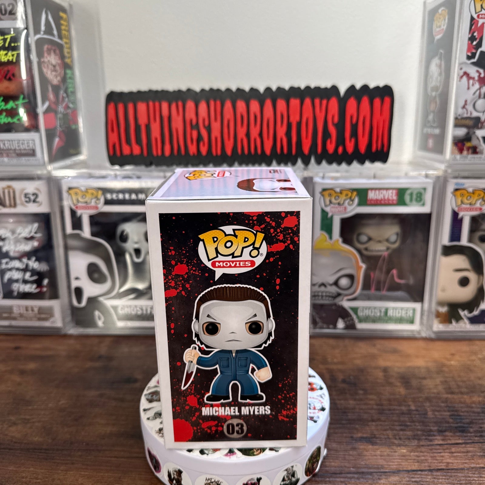 Signed Kyle Richards Signed Michael Myers #03