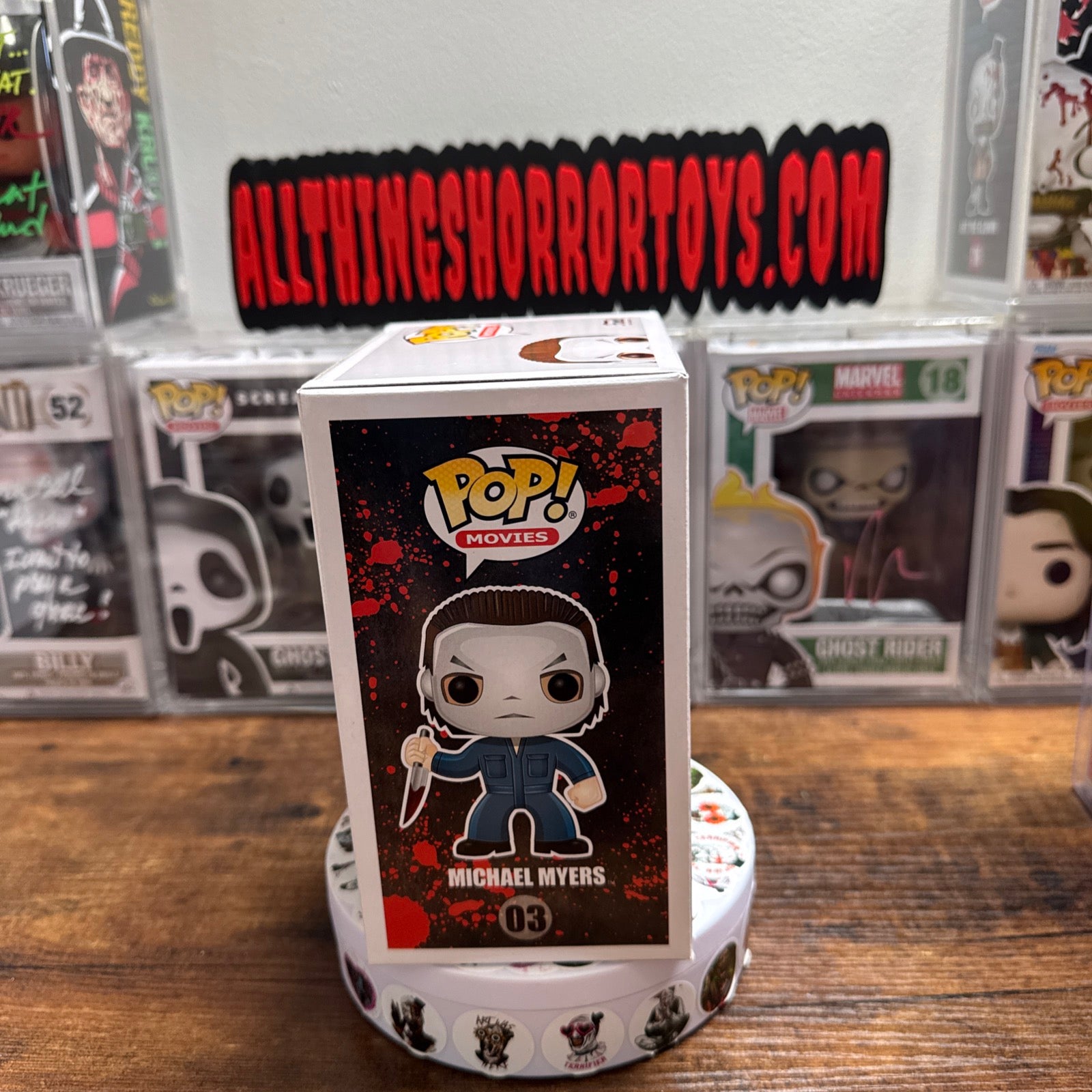 Signed Chris Durand Michael Myers #03