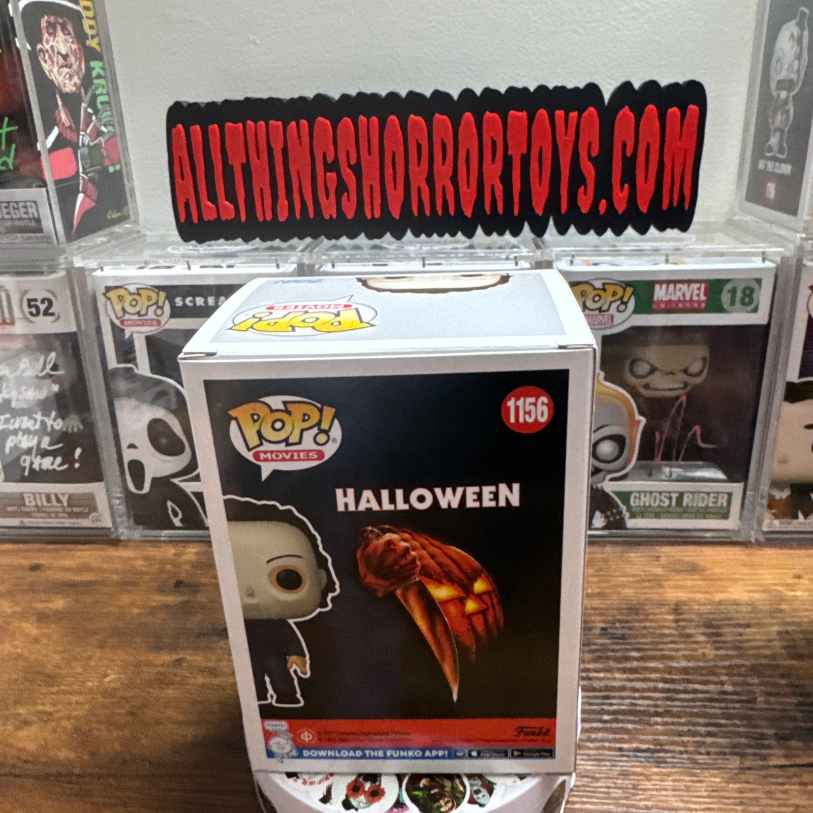 Signed Nick Castle Michael Myers #1156