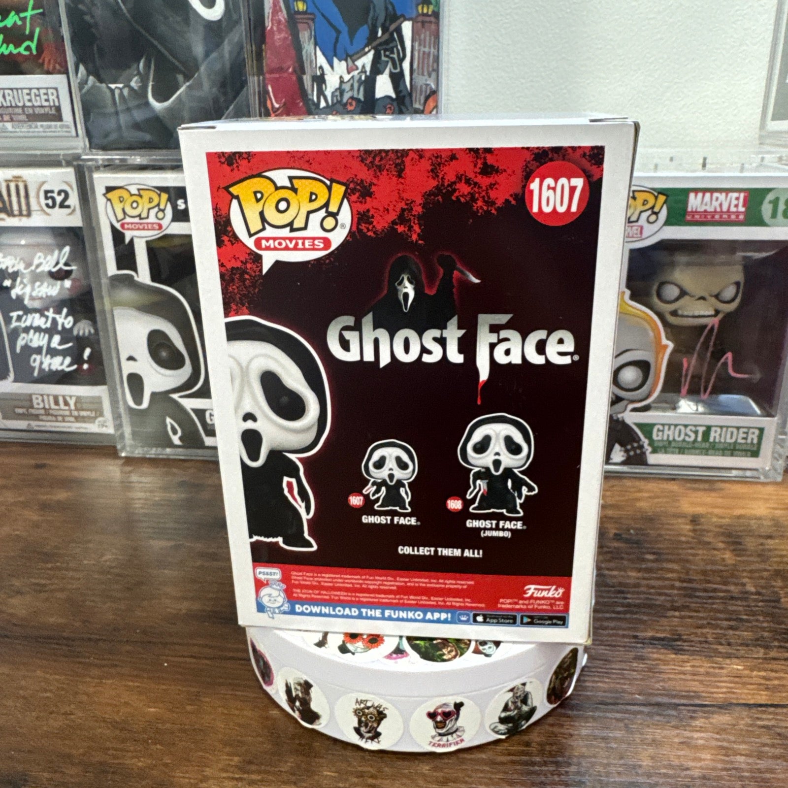 Signed Jamie Kennedy Ghost Face #1607