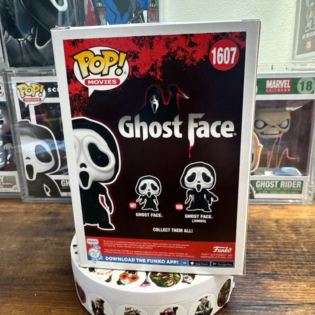 Signed 4 x Cast OG Scream Ghost Face #1607
