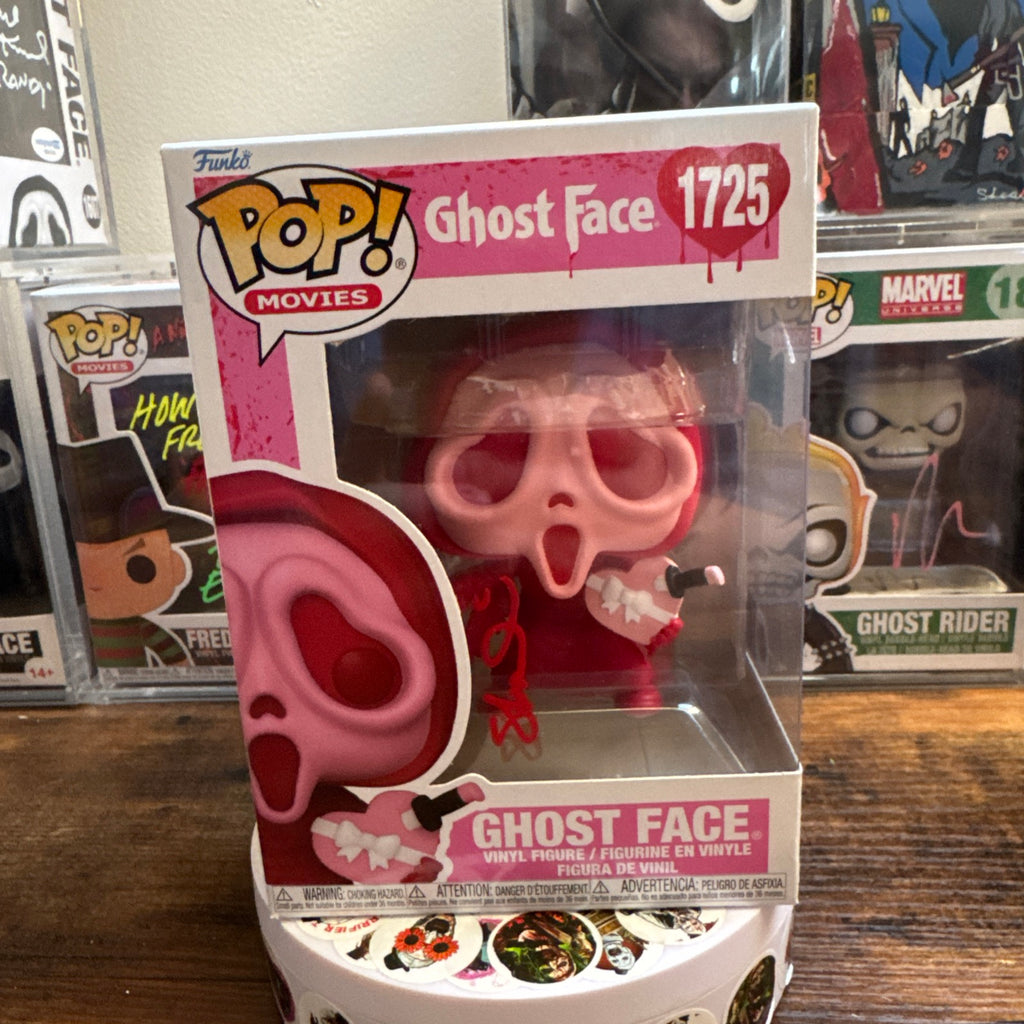 Signed Skeet Ulrich Ghost Face Valentine #1725