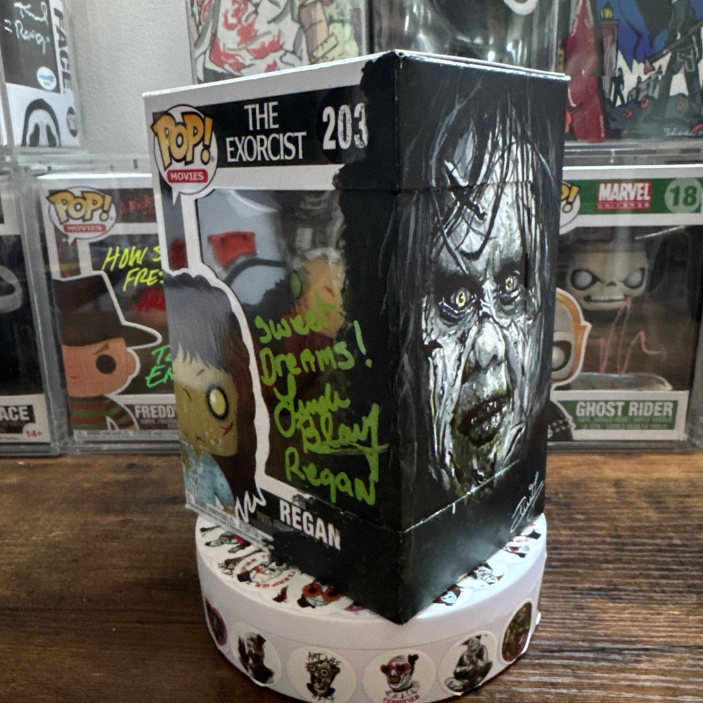 Signed Linda Blair Regan #203 Hand Painted Custom