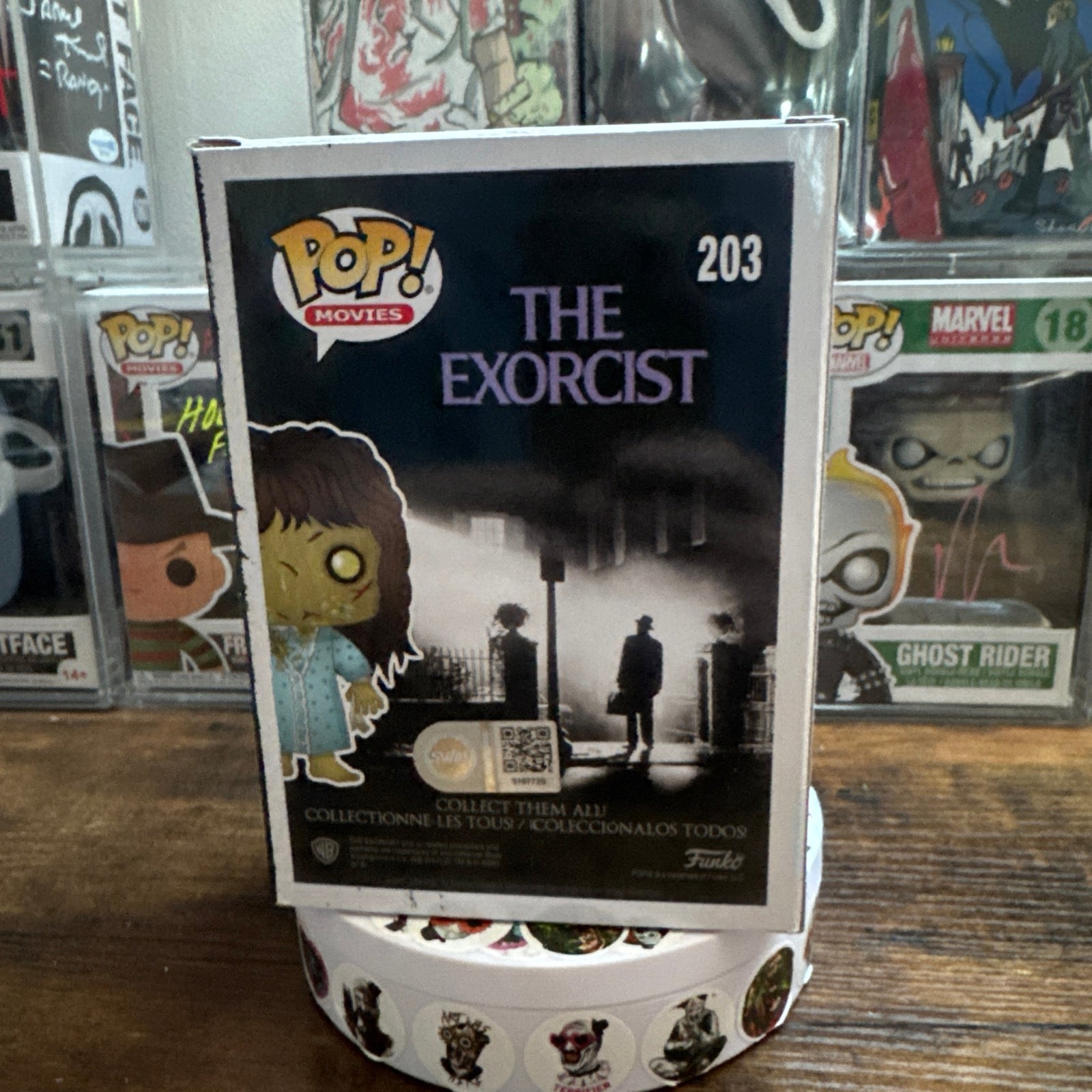 Signed Linda Blair Regan #203 Hand Painted Custom