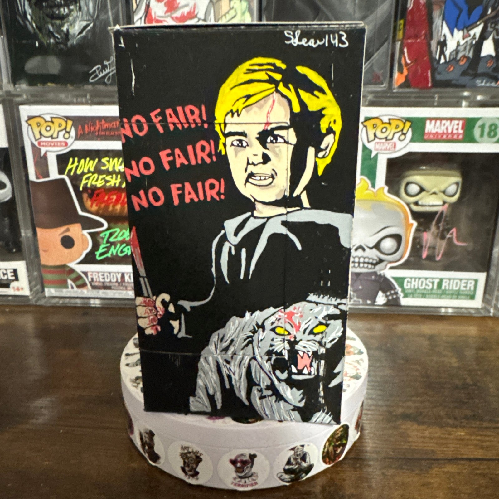 Signed Miko Hughes Gage & Church #729 Pet Sematary Custom Hand Painted