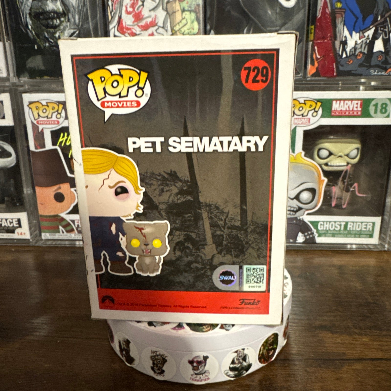 Signed Miko Hughes Gage & Church #729 Pet Sematary Custom Hand Painted