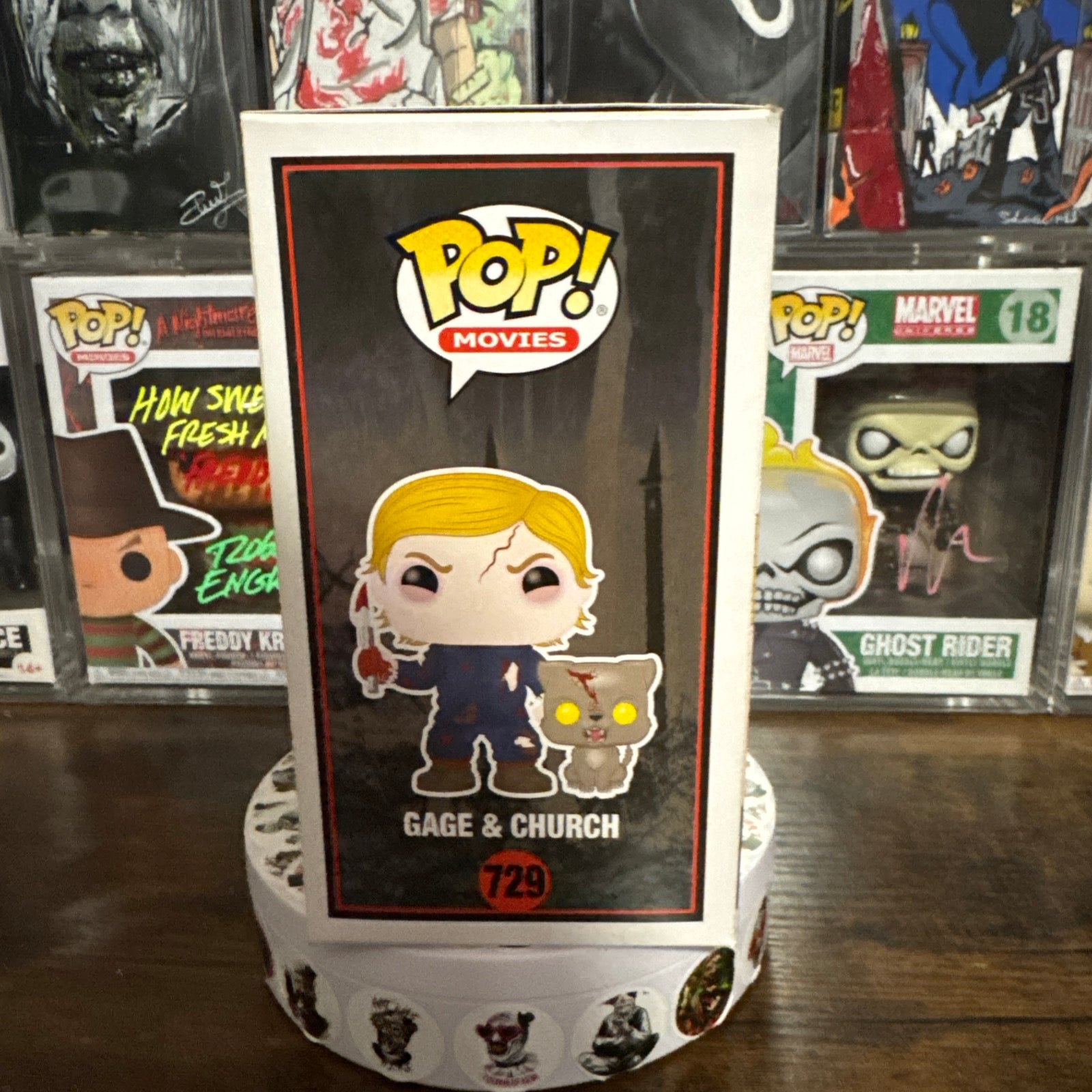 Signed Miko Hughes Gage & Church #729 Pet Sematary Custom Hand Painted