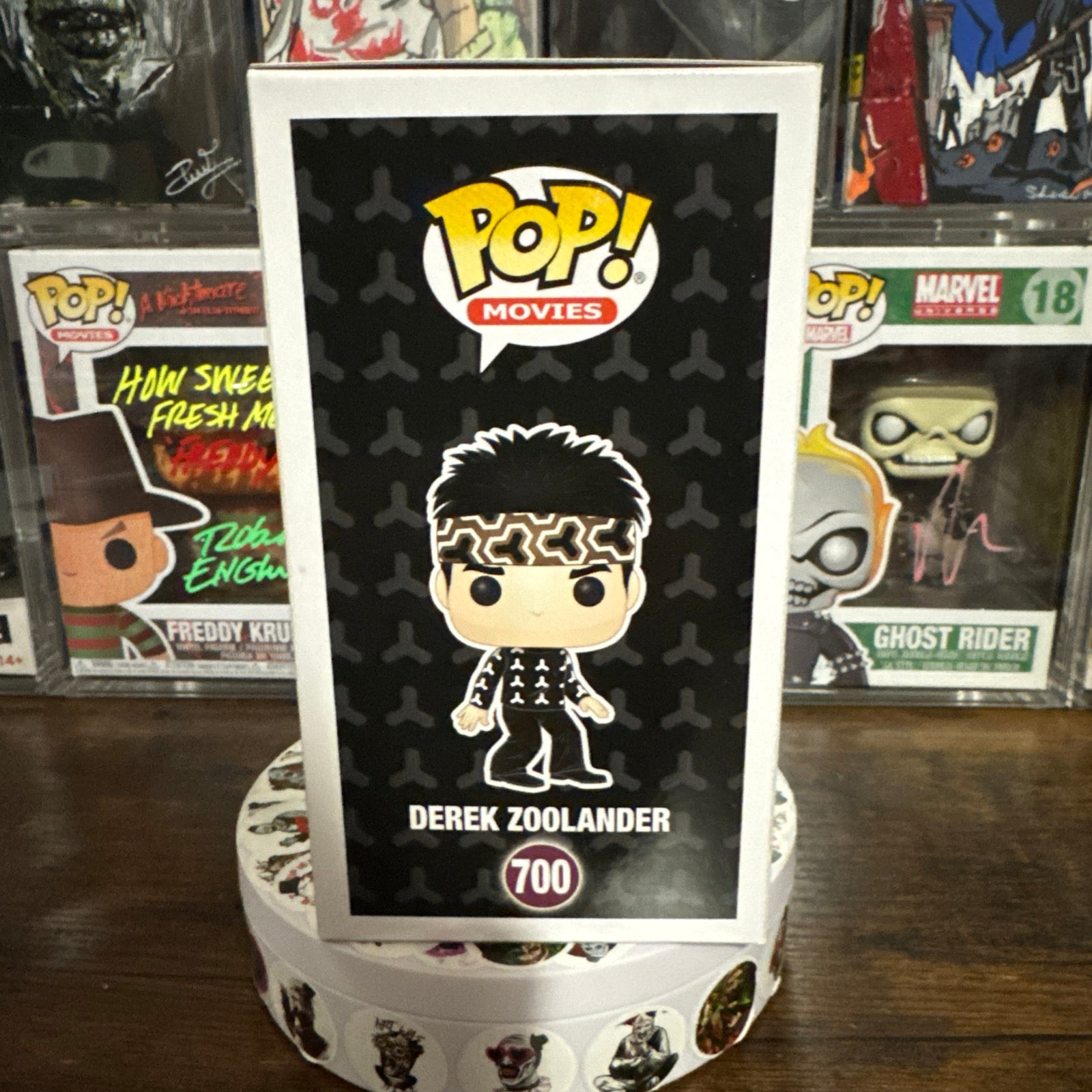 Signed Ben Stiller Derek Zoolander #700 Zoolander