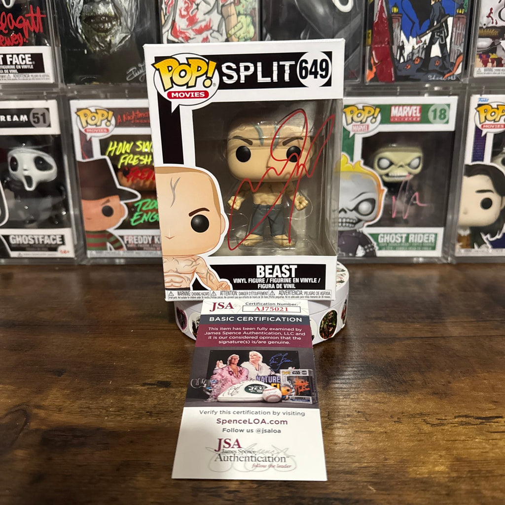 Signed James McAvoy Beast #649 Split