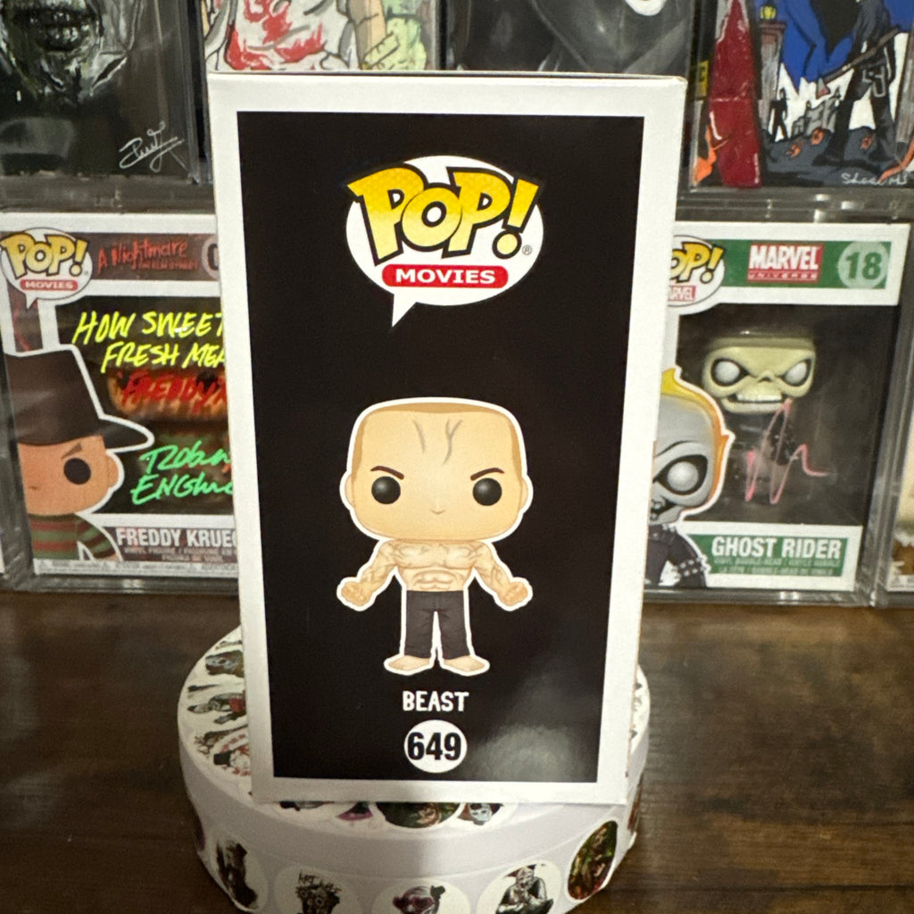 Signed James McAvoy Beast #649 Split