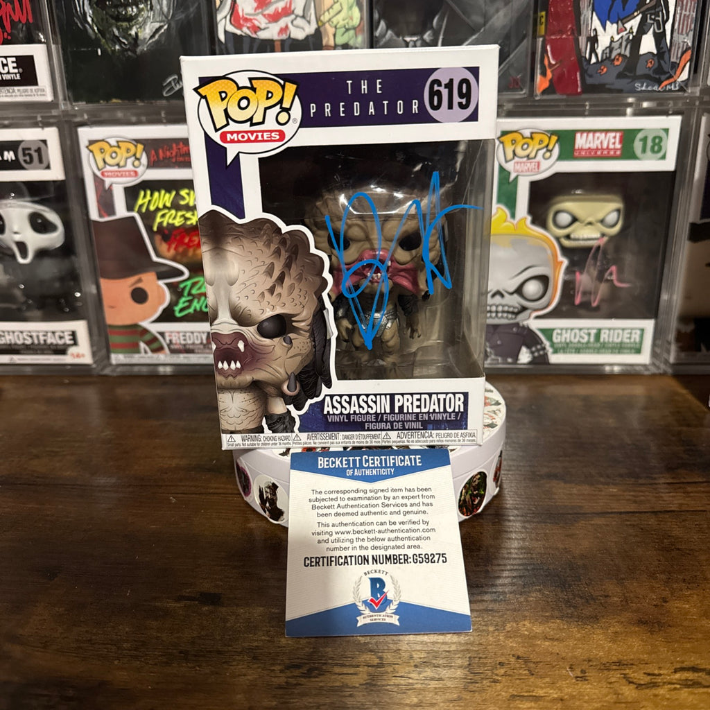 Signed Boyd Holbrook Assassin Predator #619 The Predator