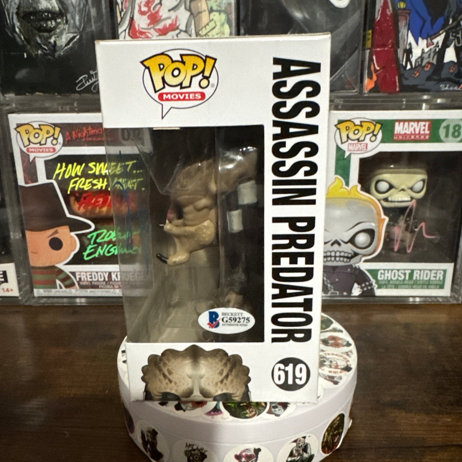 Signed Boyd Holbrook Assassin Predator #619 The Predator