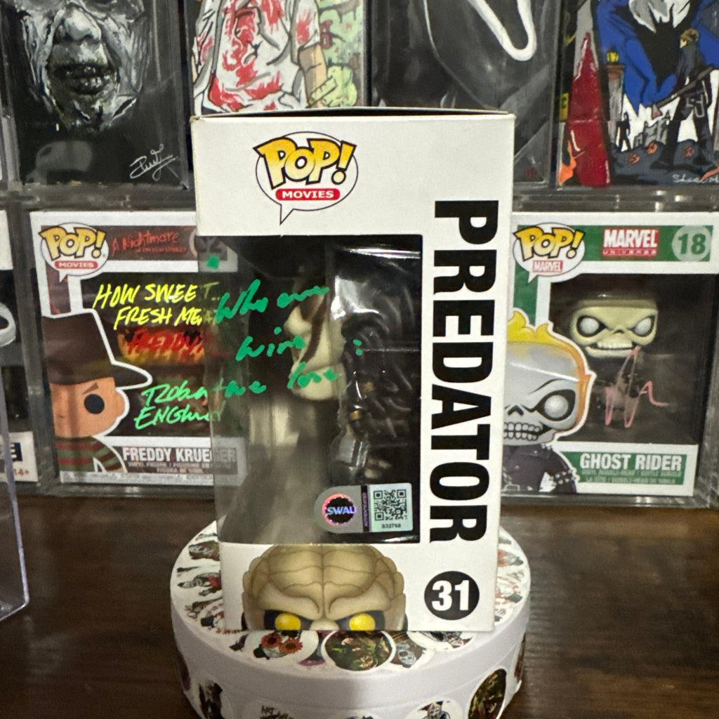 Signed Ian Whyte Predator #31
