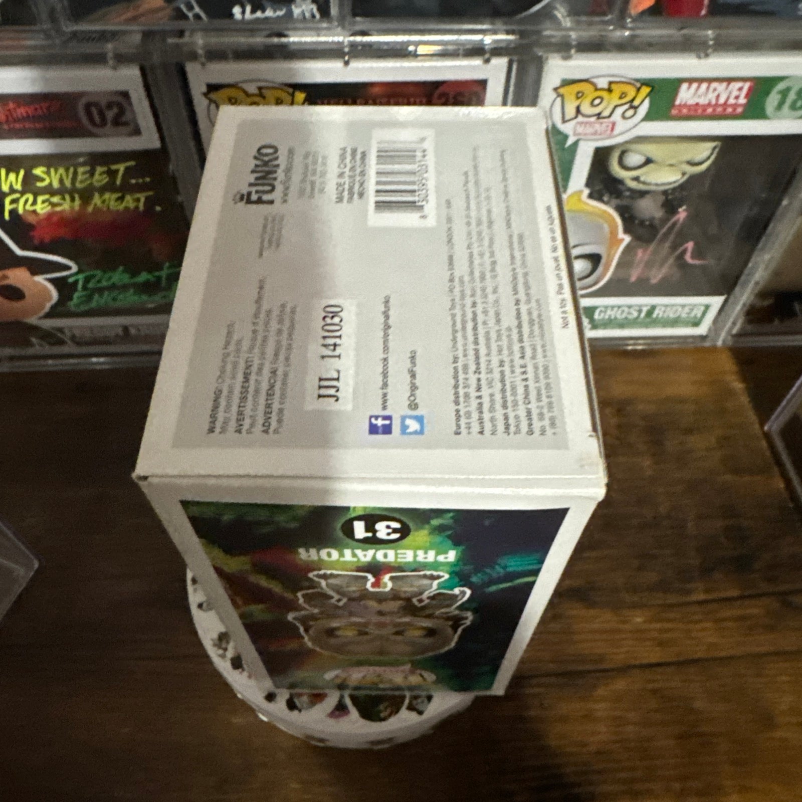 Signed Ian Whyte Predator #31