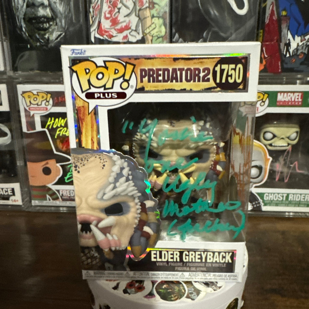 Signed Danny Glover Elder Greyback #1750 Predator 2
