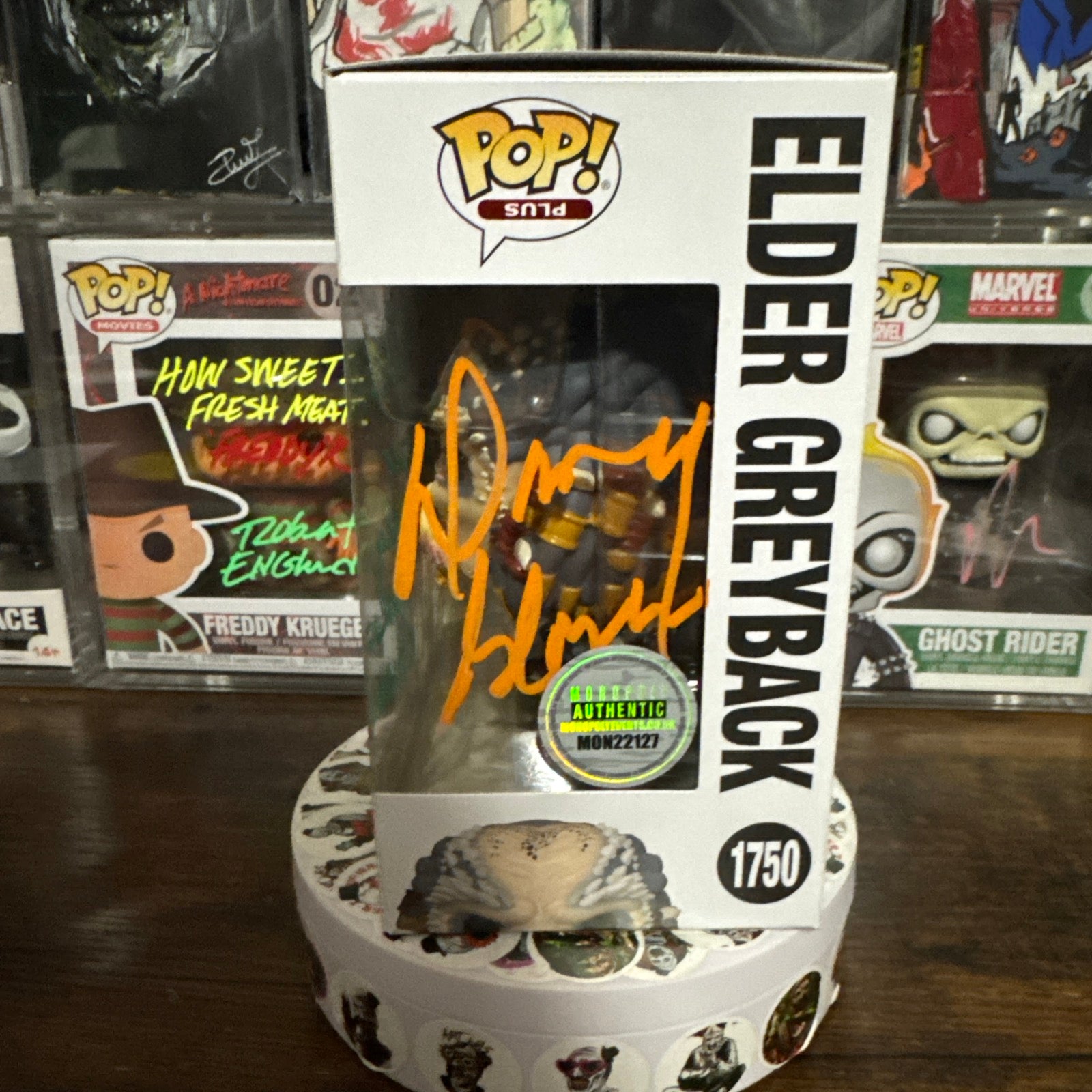 Signed Danny Glover Elder Greyback #1750 Predator 2