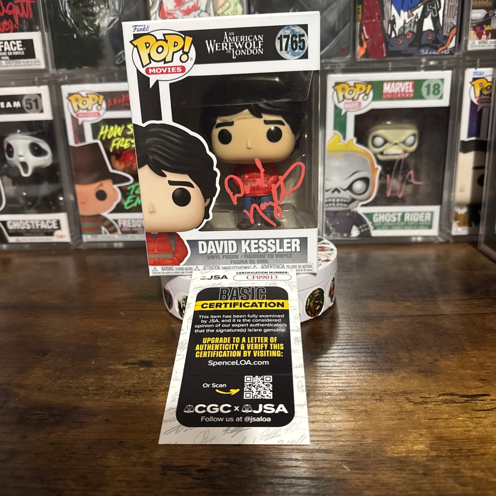 Signed David Naughton David Kessler #1765 An American Werewolf In London