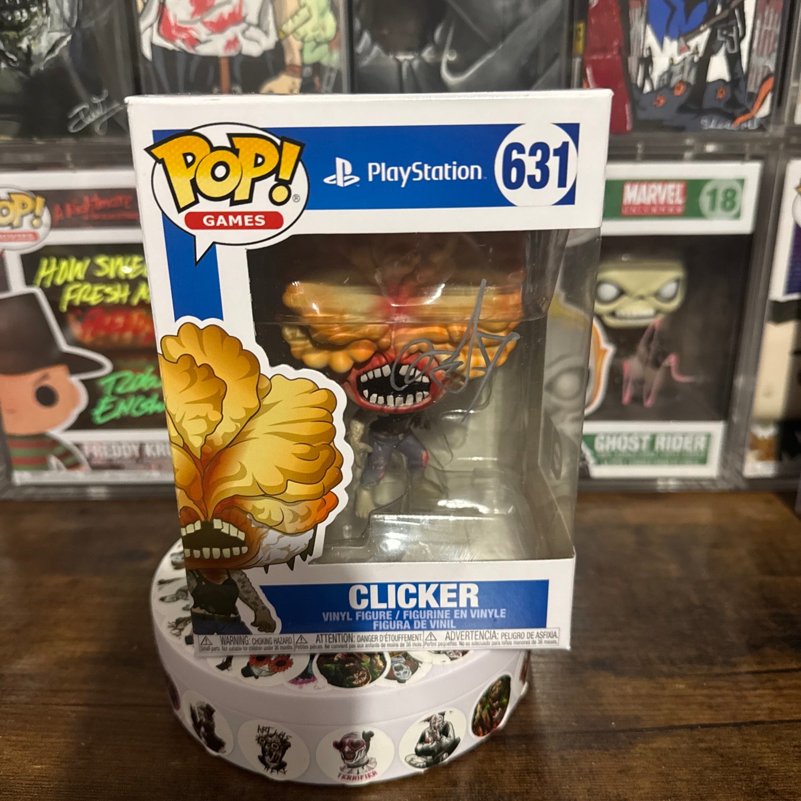 Signed Young Mazino Clicker #631 The Last Of Us