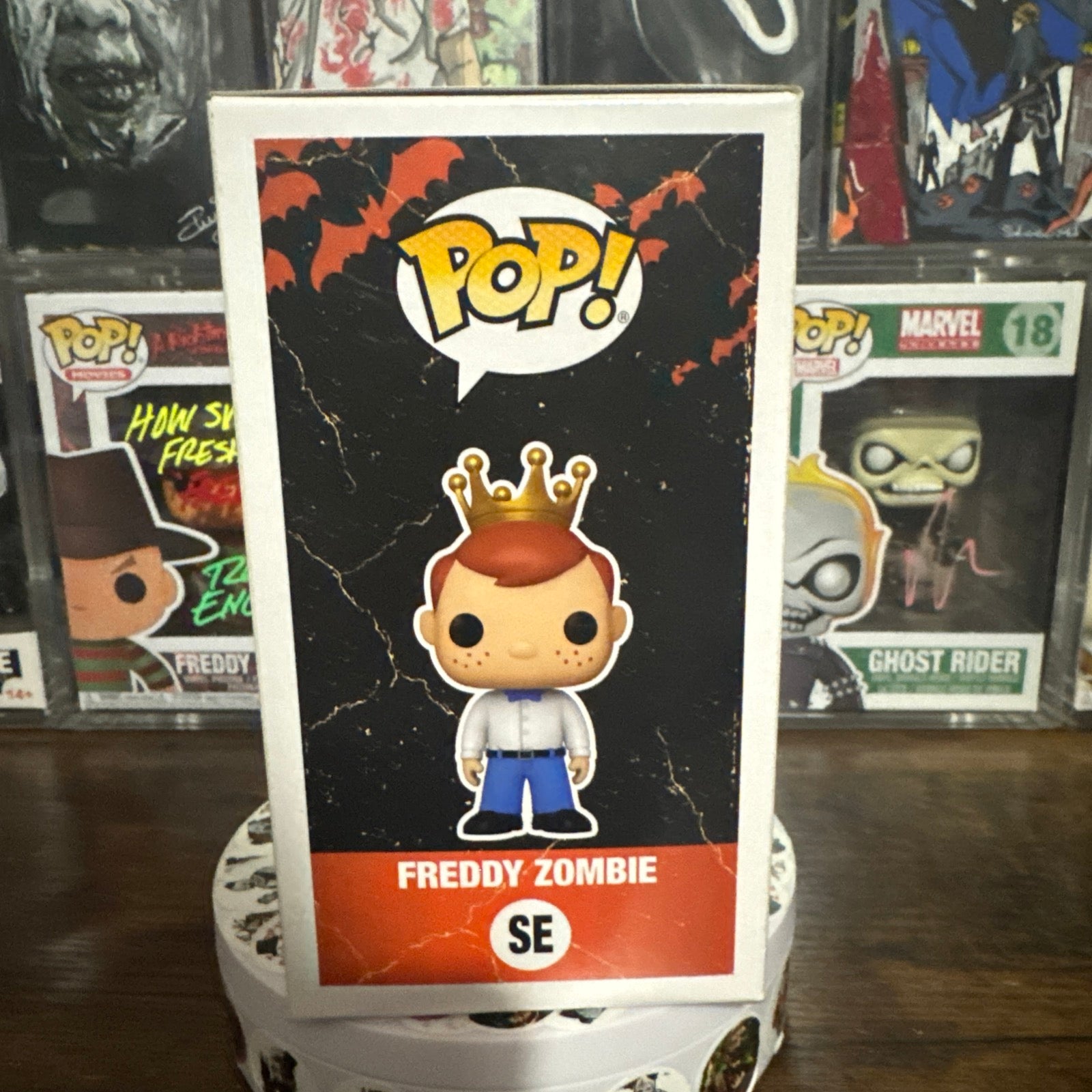 Signed Chi Lewis-Parry Freddy Zombie 28 Weeks Later Alpha